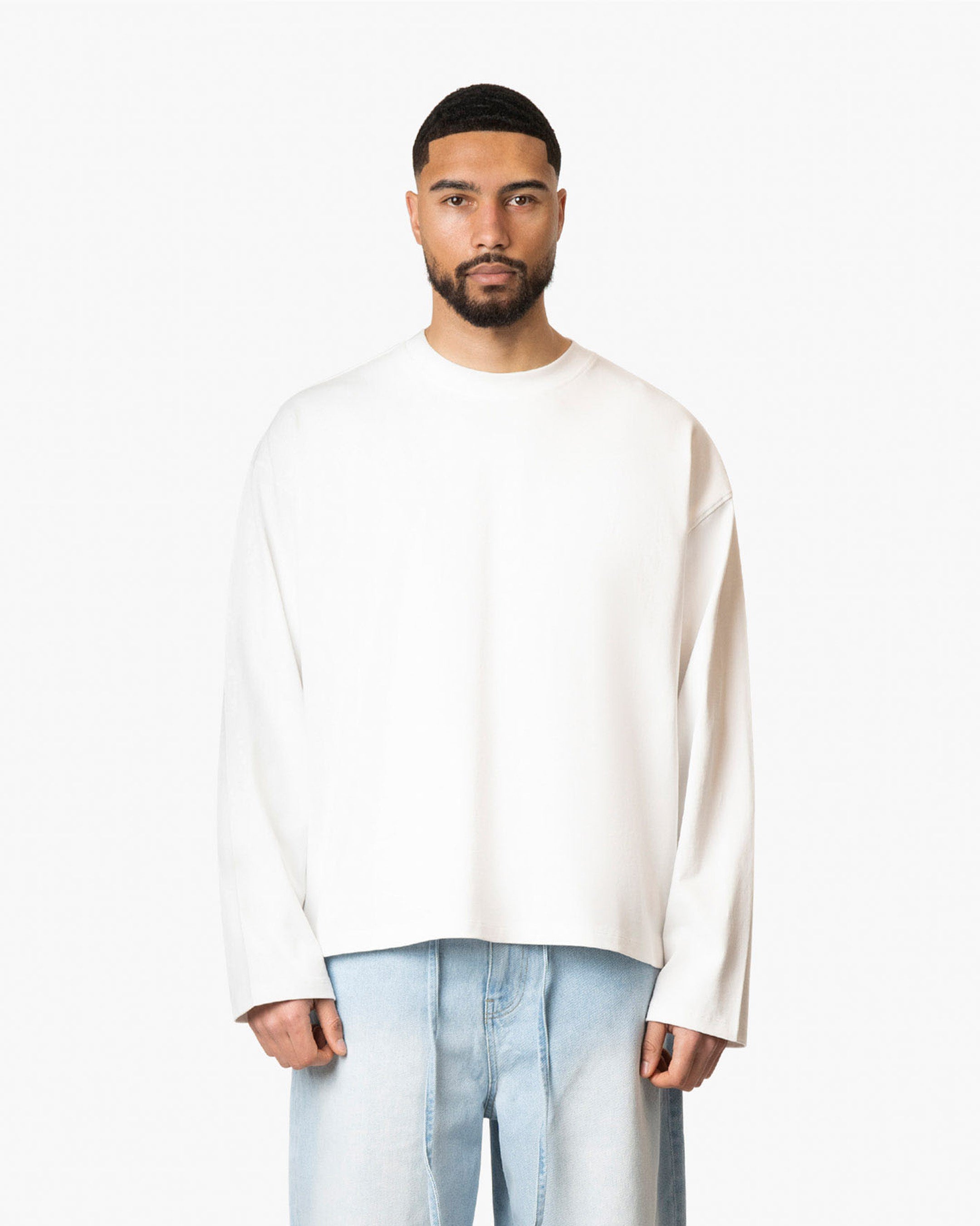 T-shirt à manches longues boxy