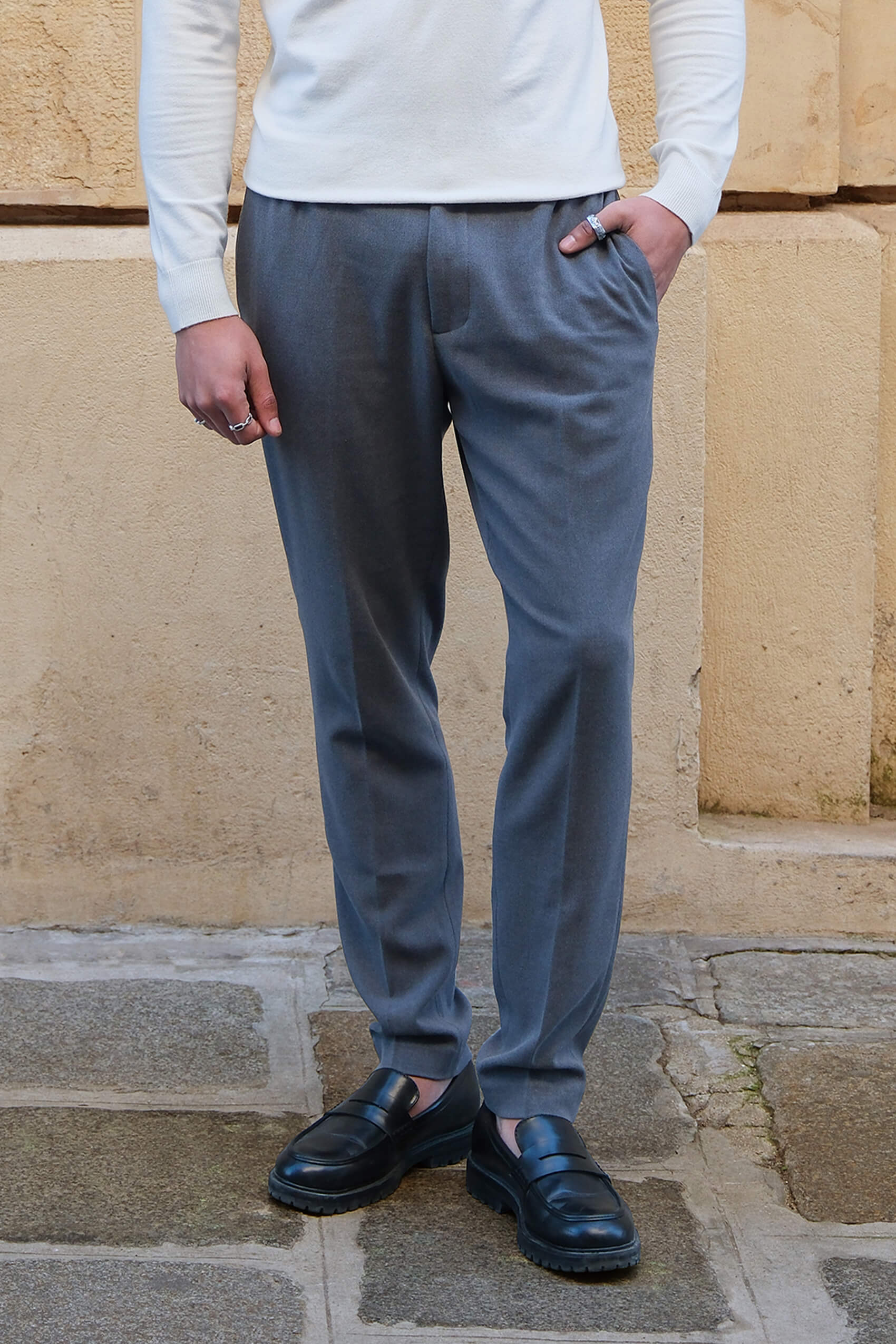 Charter Pants | Grey Melee