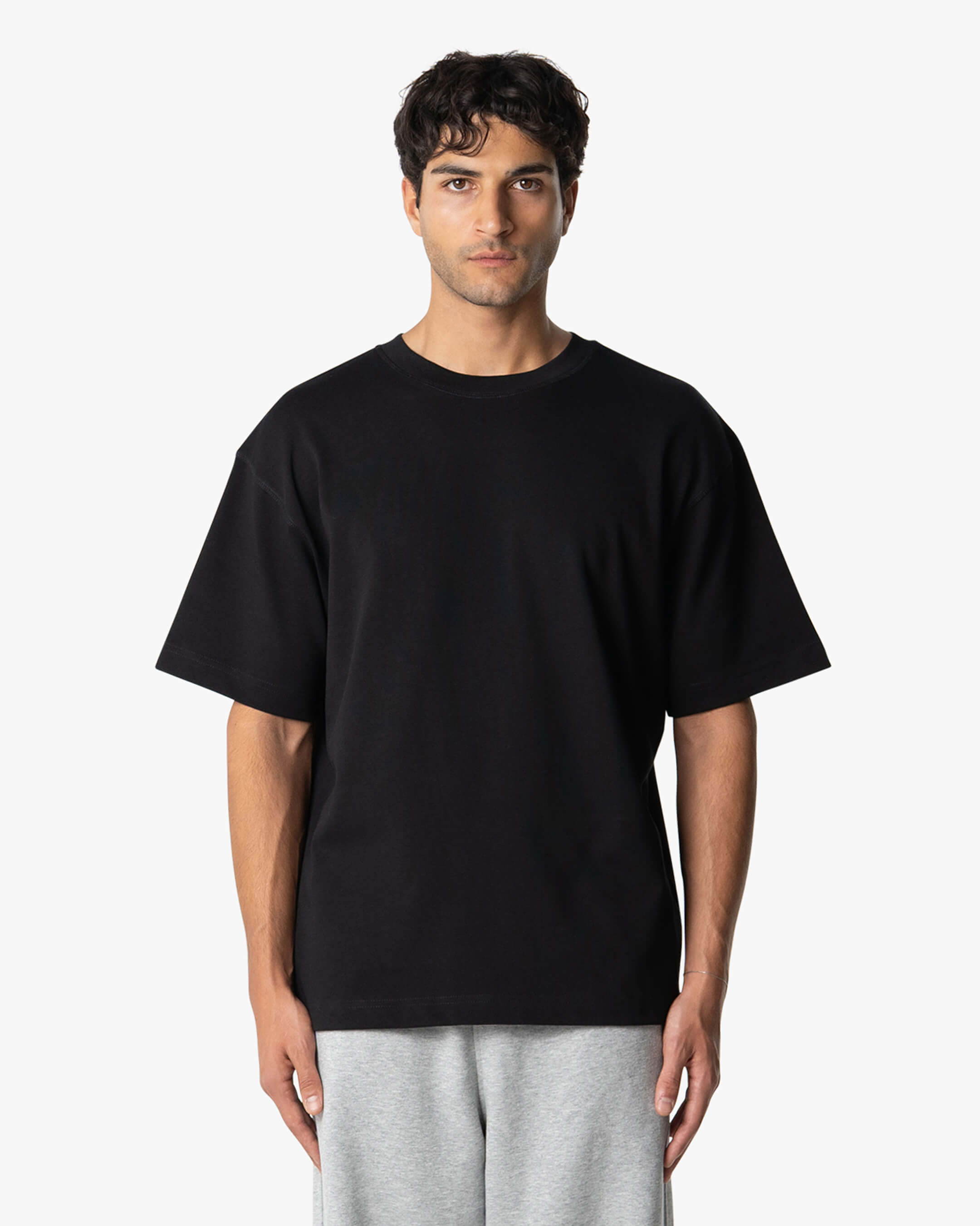 Oversized Blank T-Shirt | Black