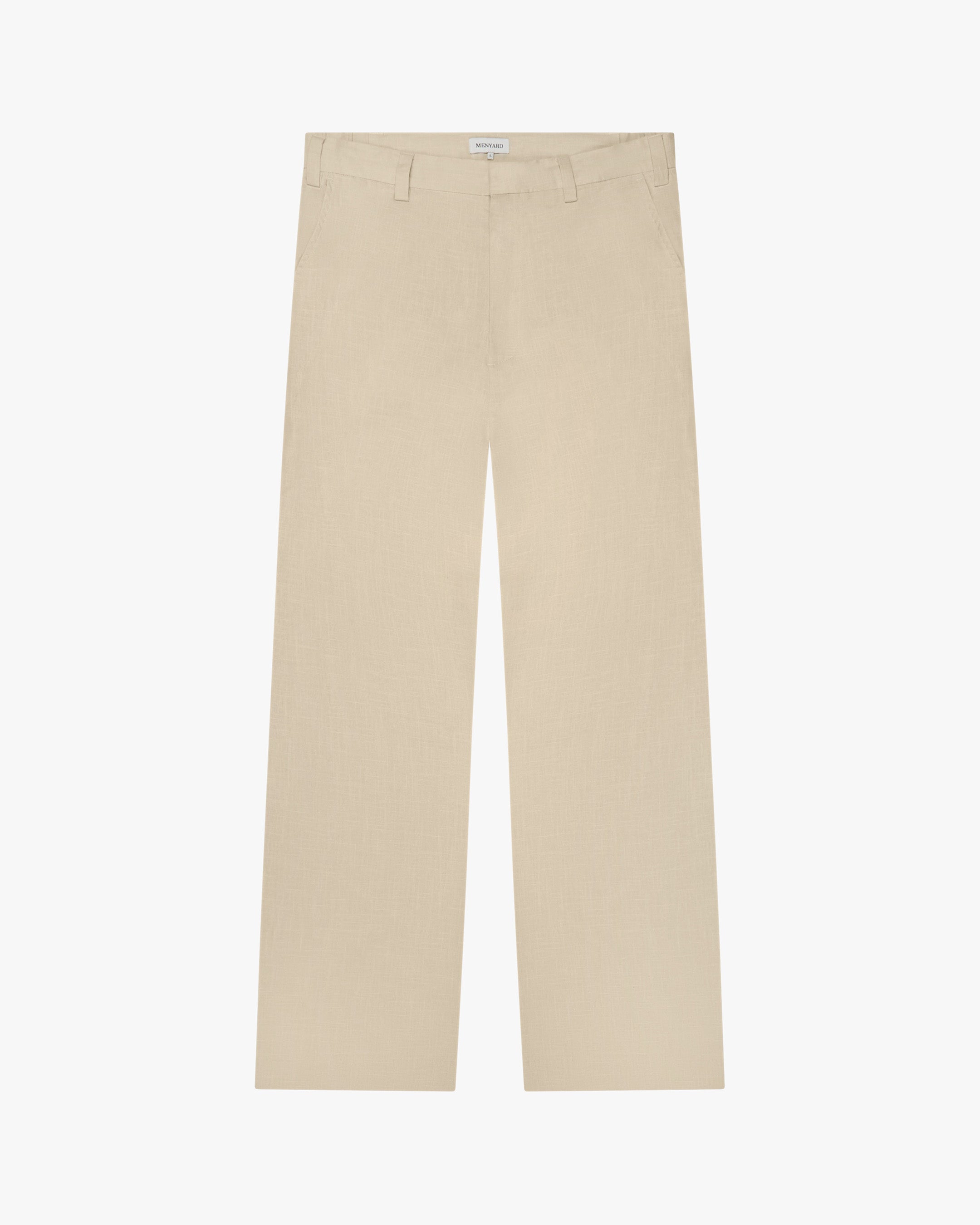 Cannes Linen Pantalon | Beige