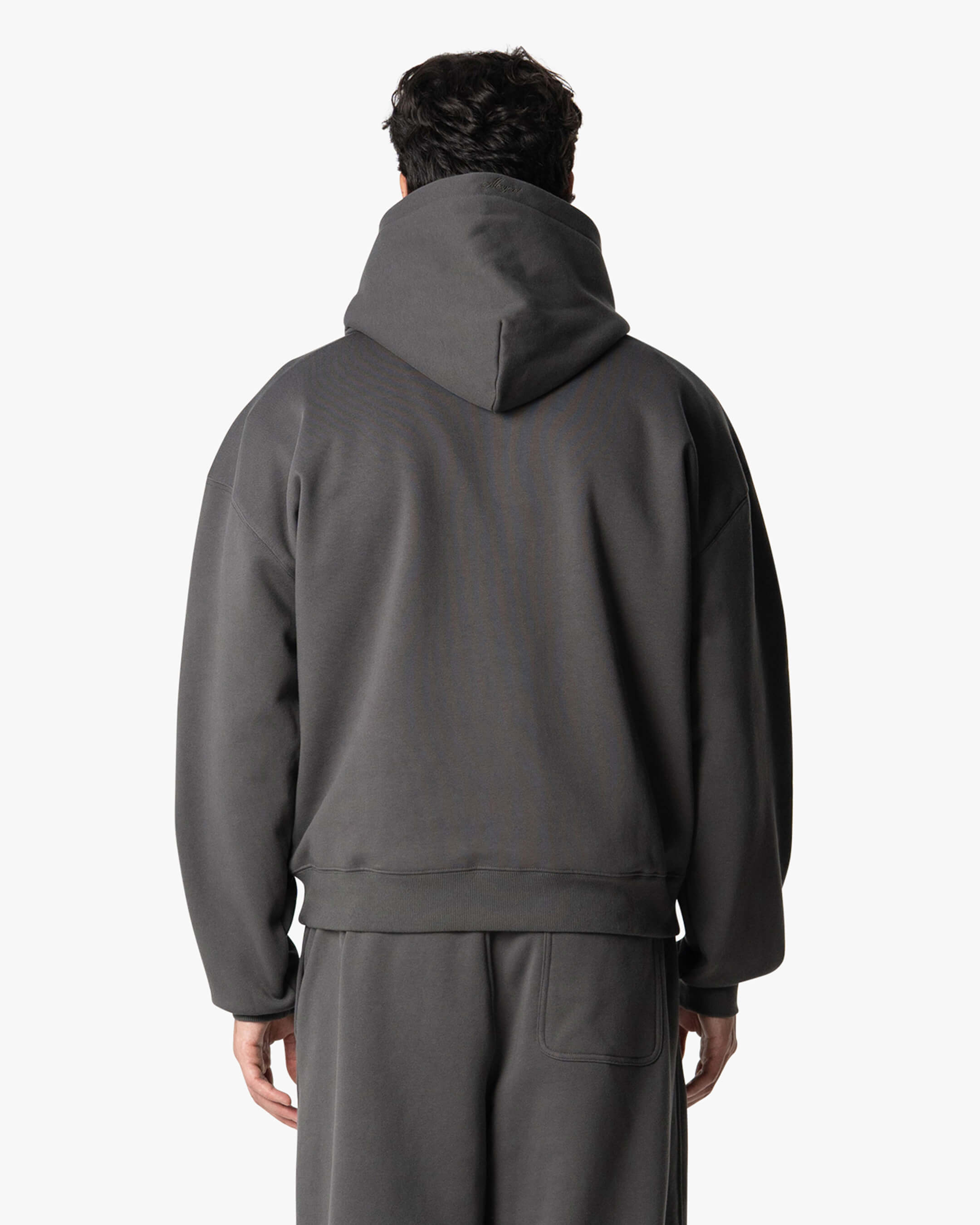 Oversized Blank Hoodie | Grey