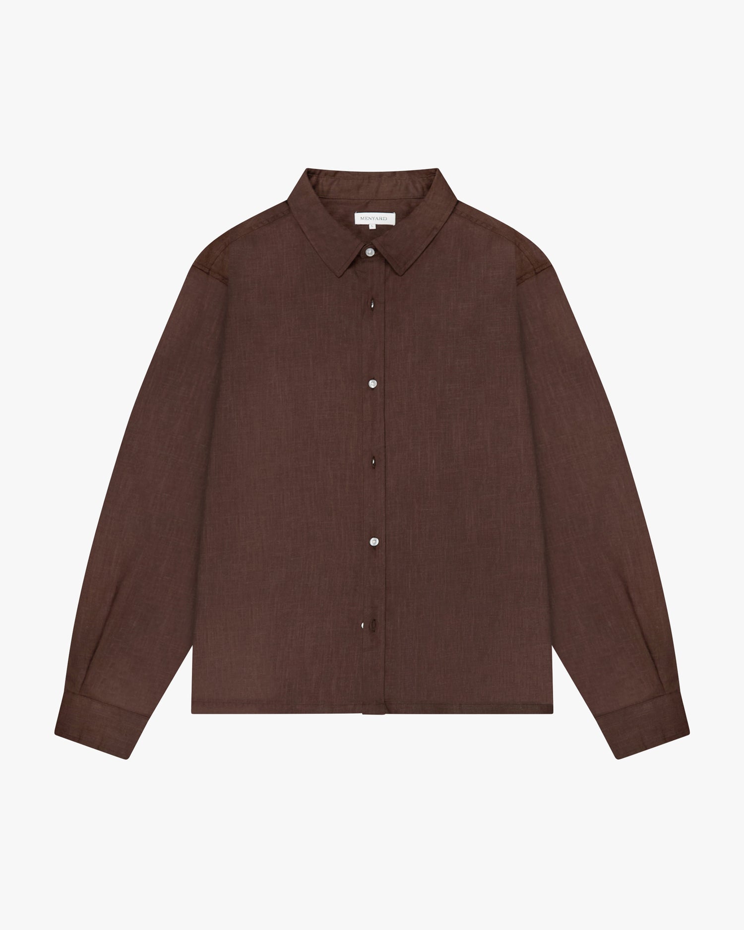 Cannes Linen Shirt | Brown