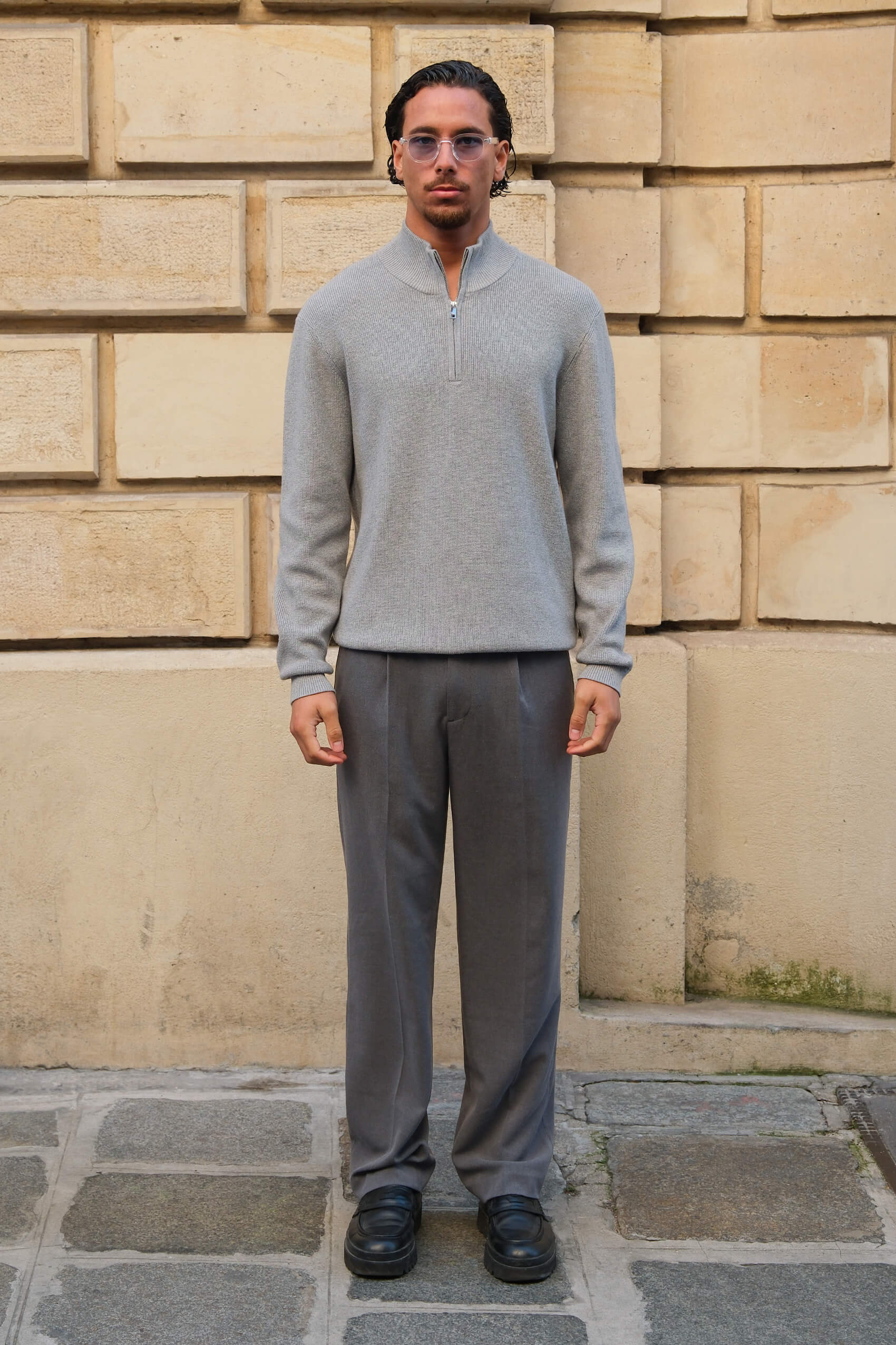 Armada half zip | Grey Melee