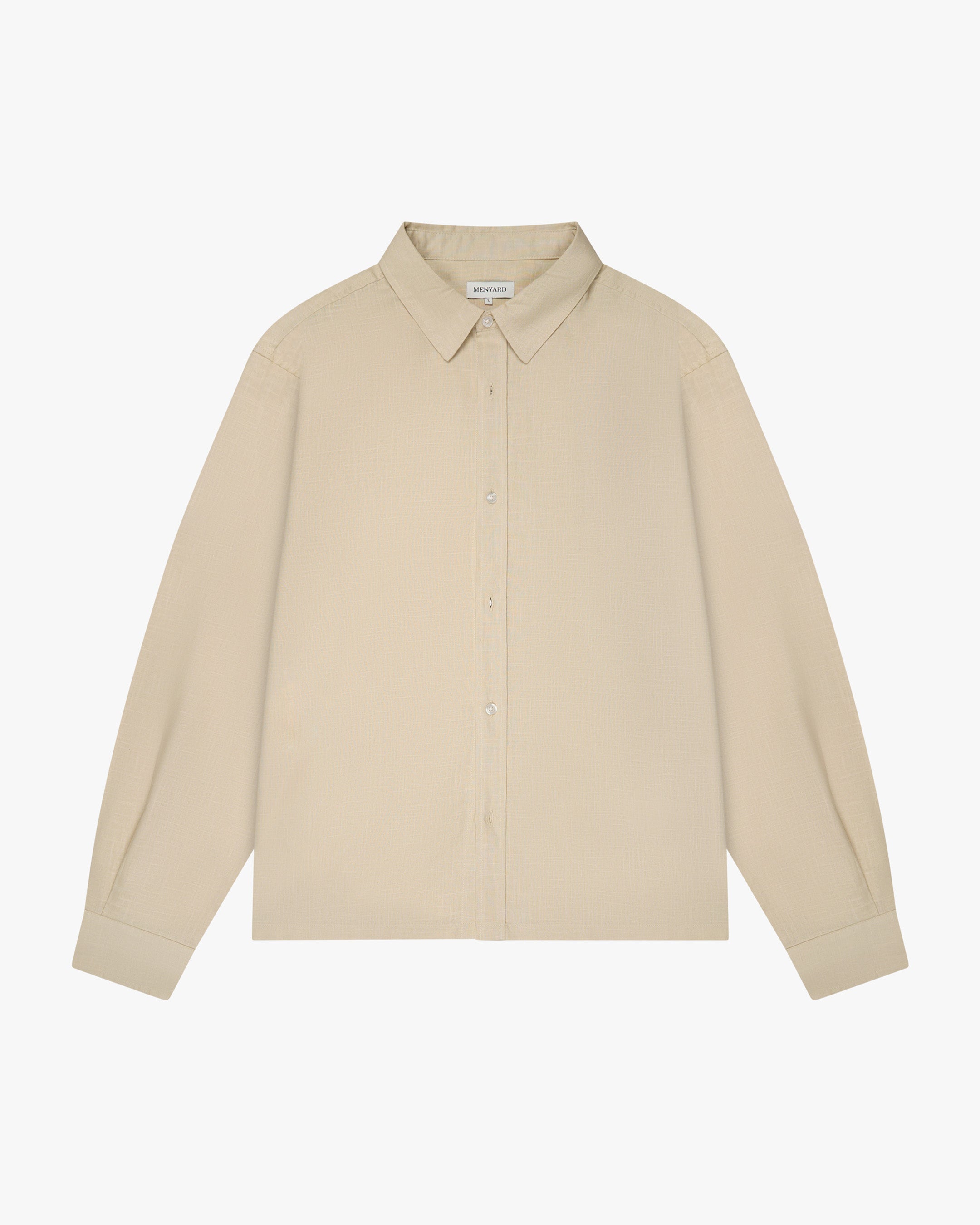 Cannes Linen Shirt | Beige