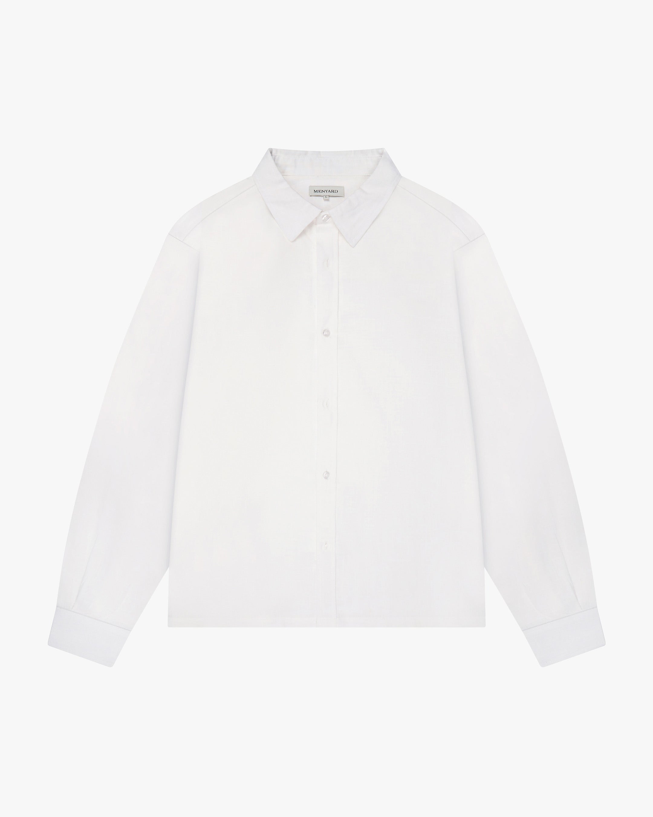 Cannes Linen Shirt | White