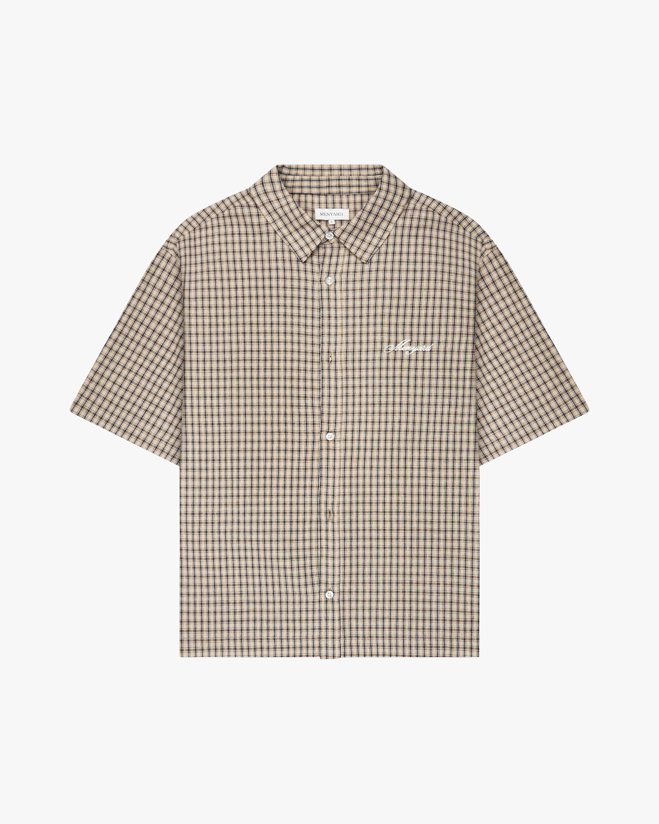 Fayence Short Sleeve Shirt | Light Brown