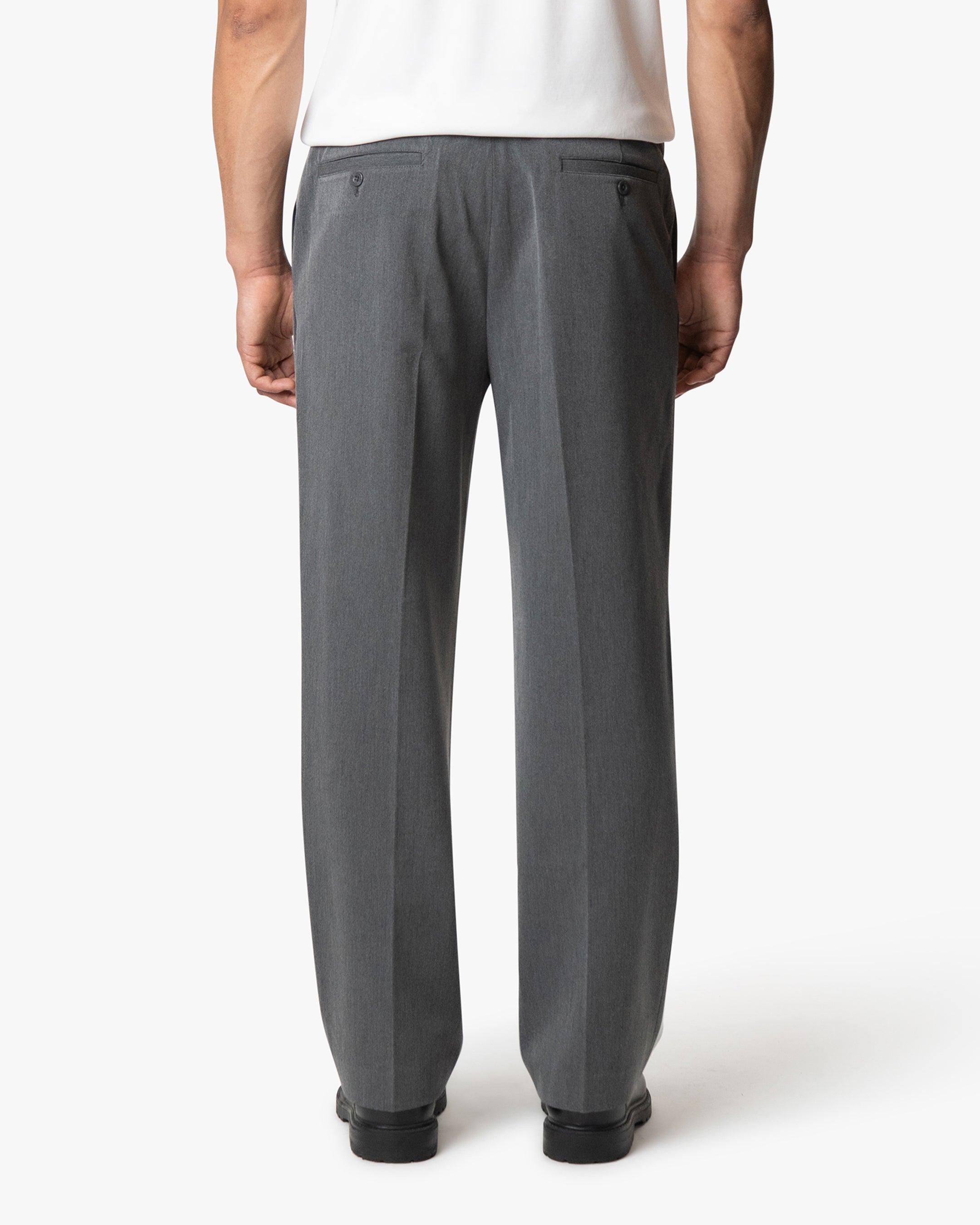 Fender Straight Pants | Dark Grey Melee