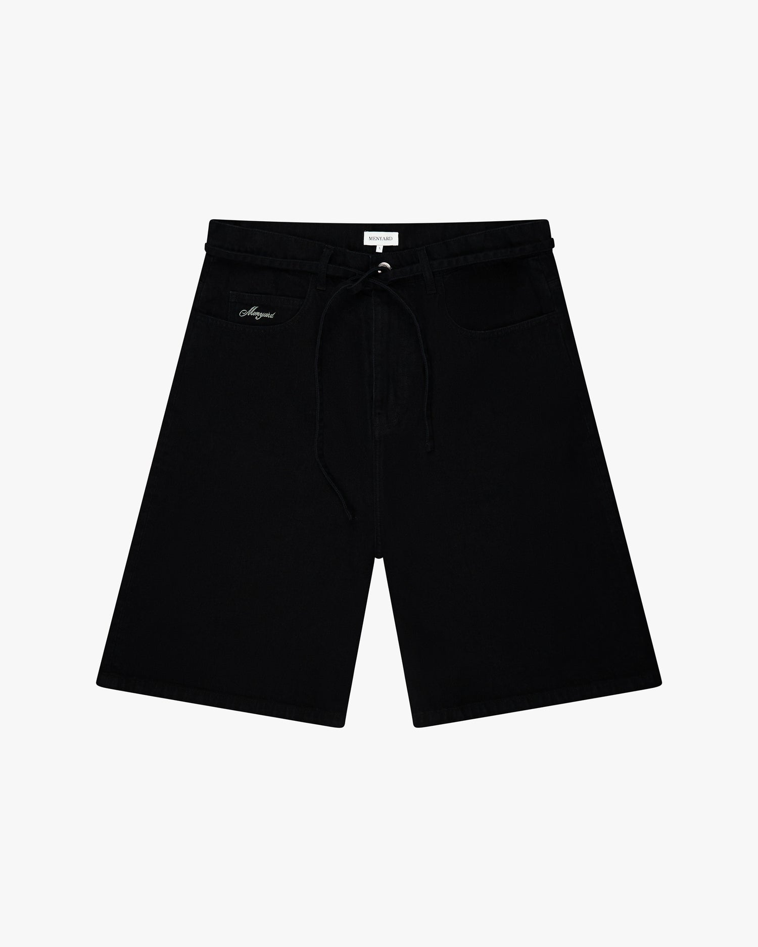 Menton Denim Jort | Black