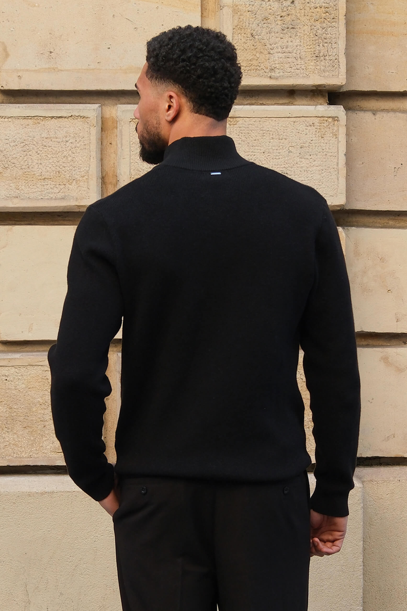 Armada half zip | Black