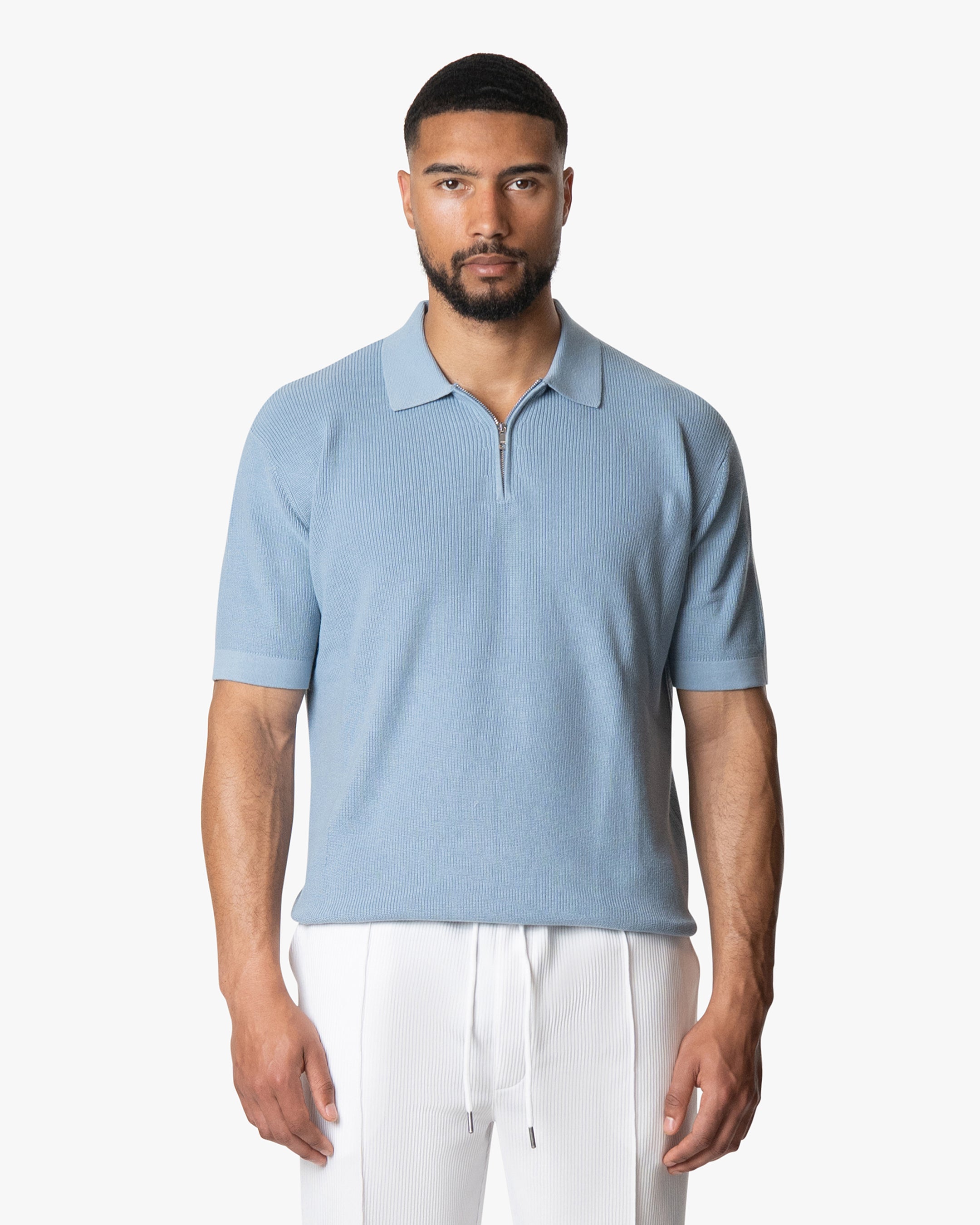 Riviera Polo | Soft Blue