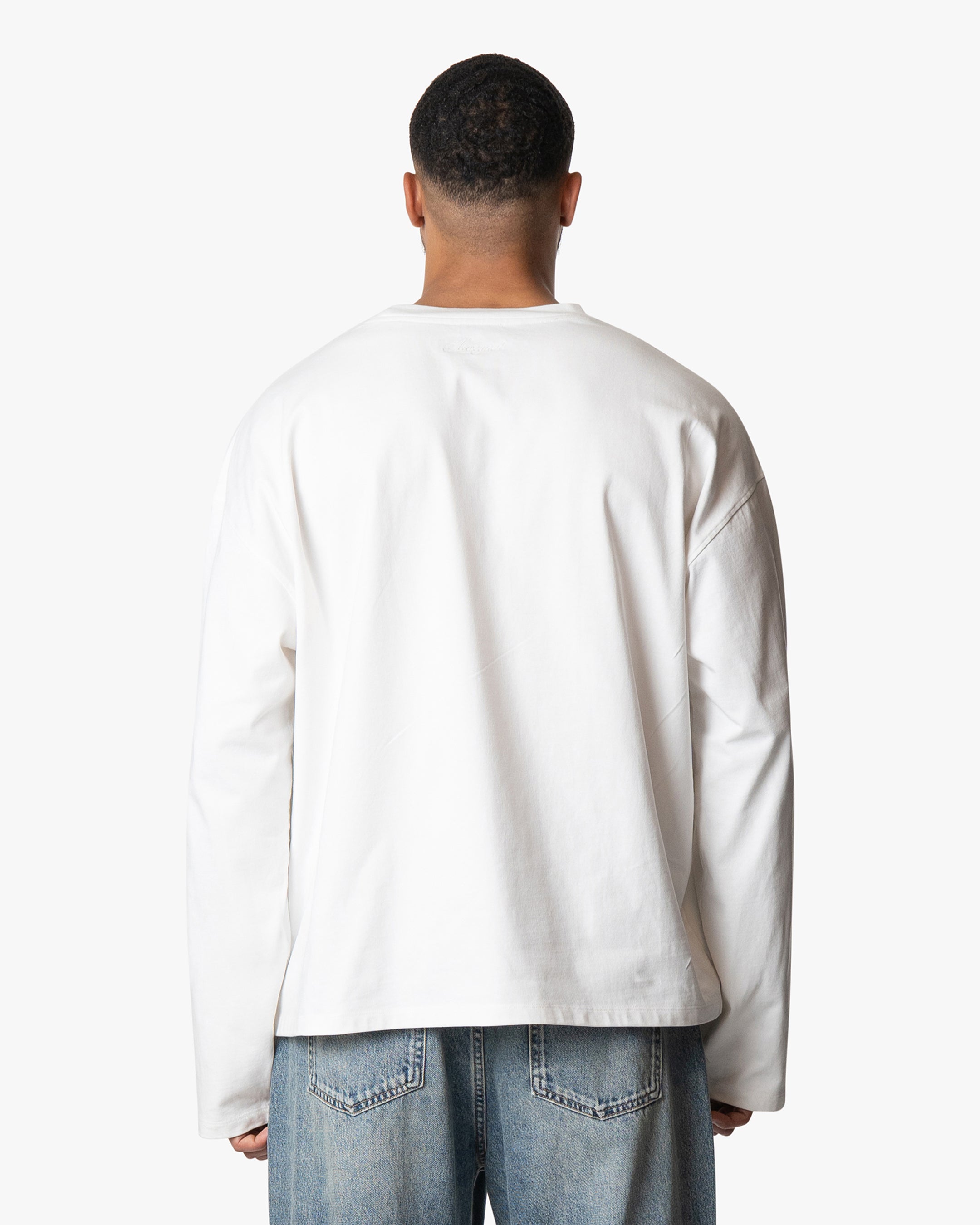 Boxy Longsleeve | White