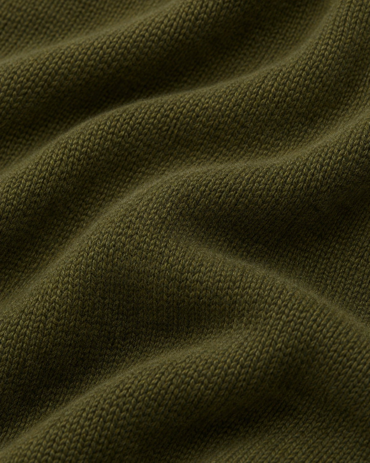 Sontuso Knitted Half-Zip Sweater | Green