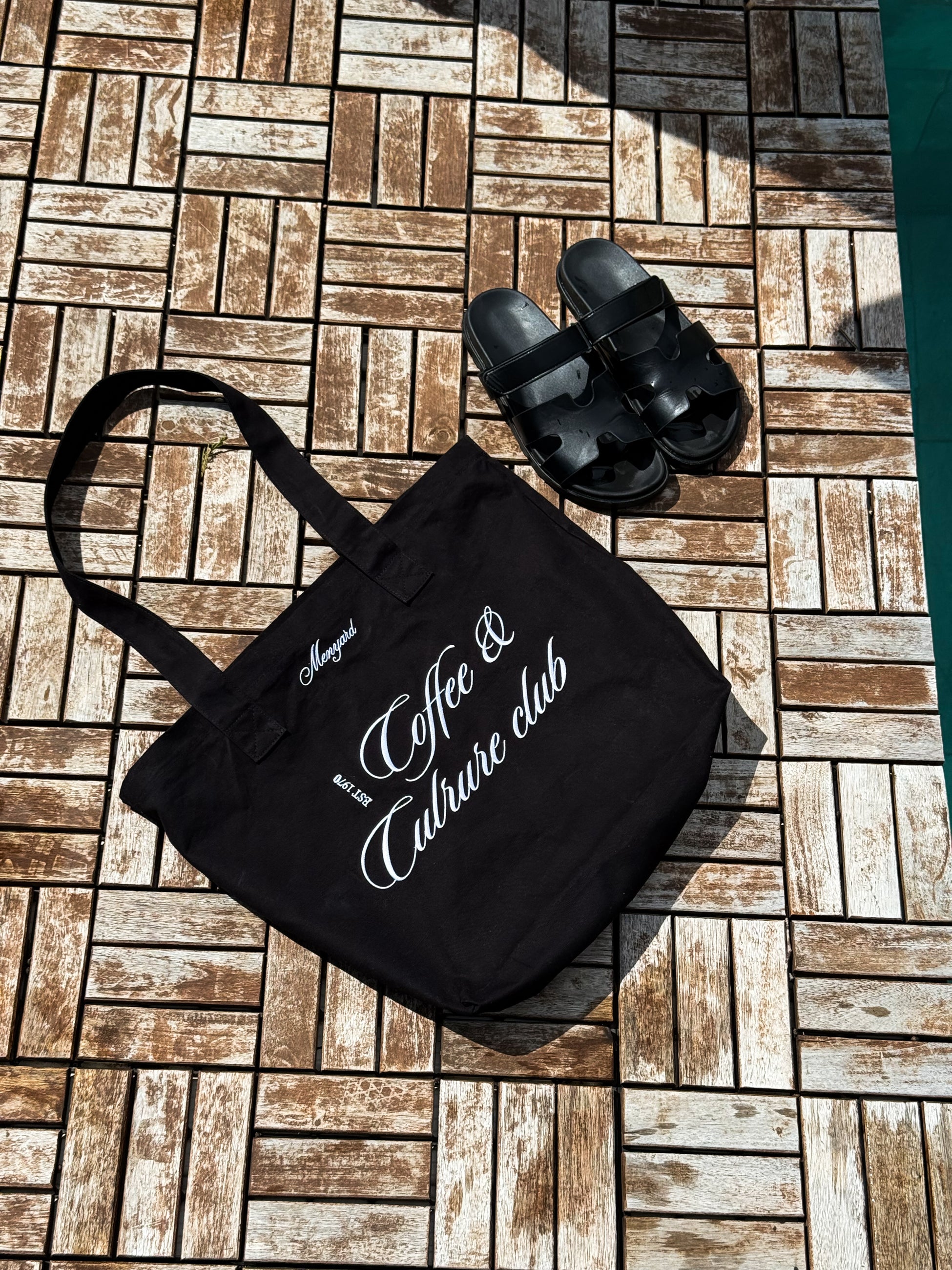 Culture Totebag | Black