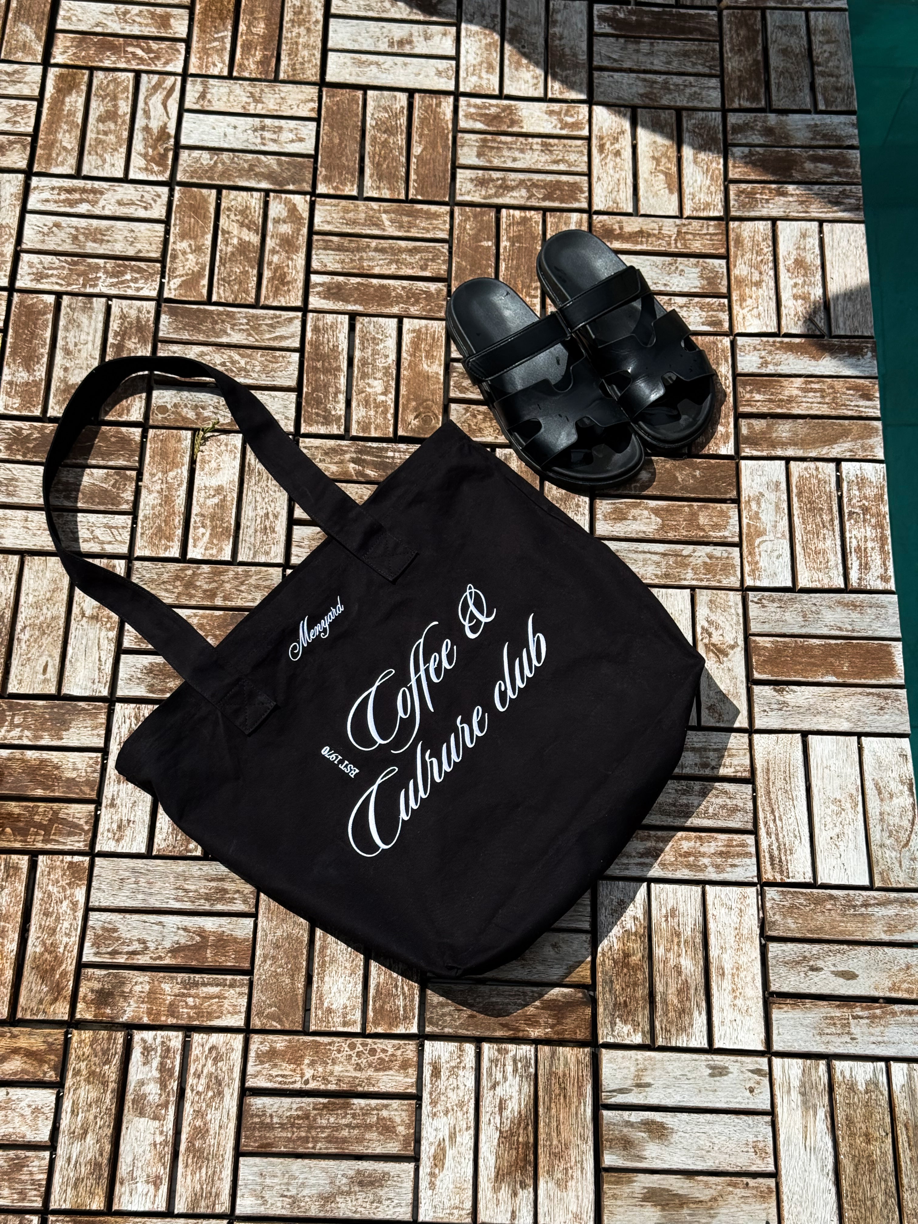 Culture Totebag | Black