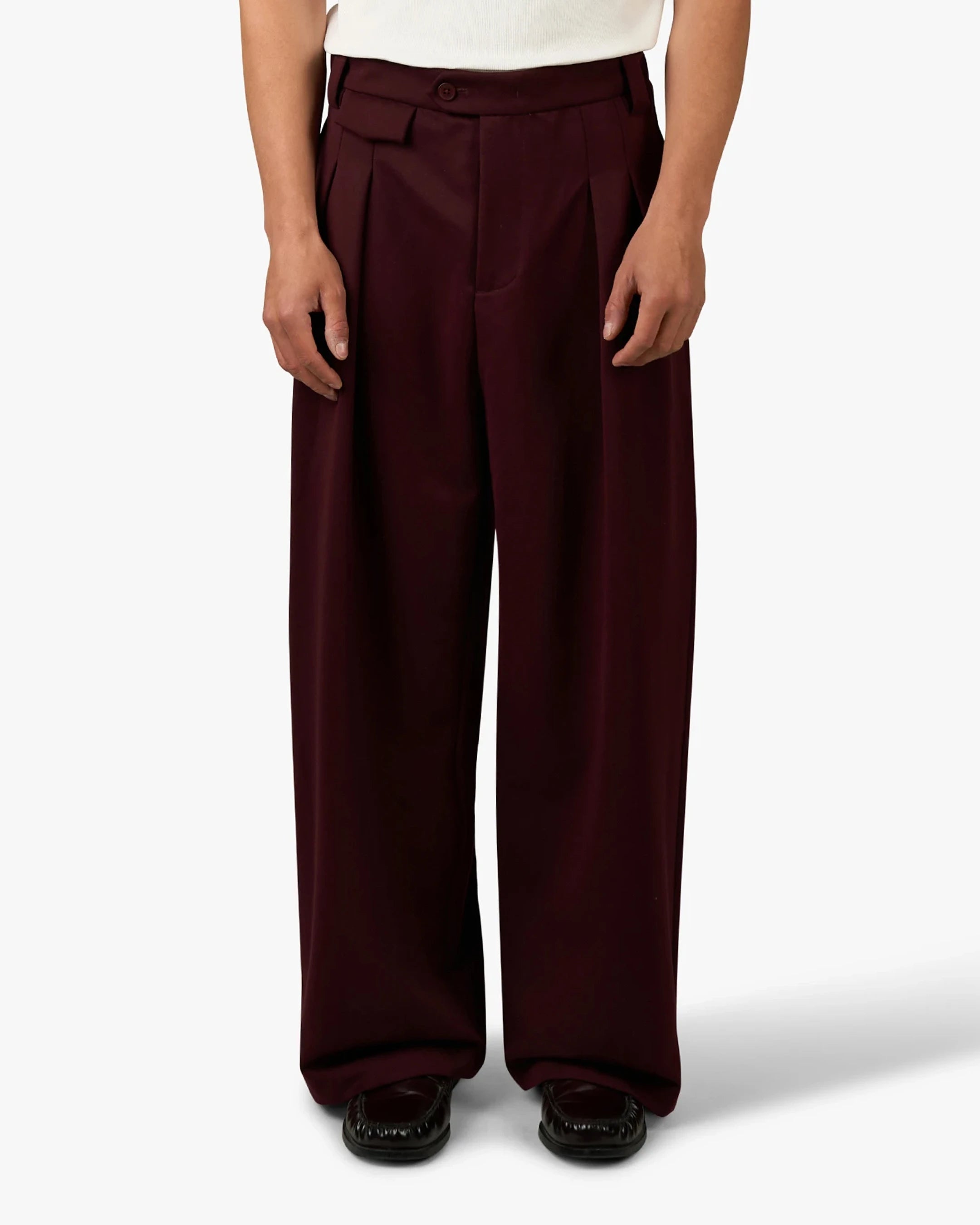 Pantalon ample à plis Ambra