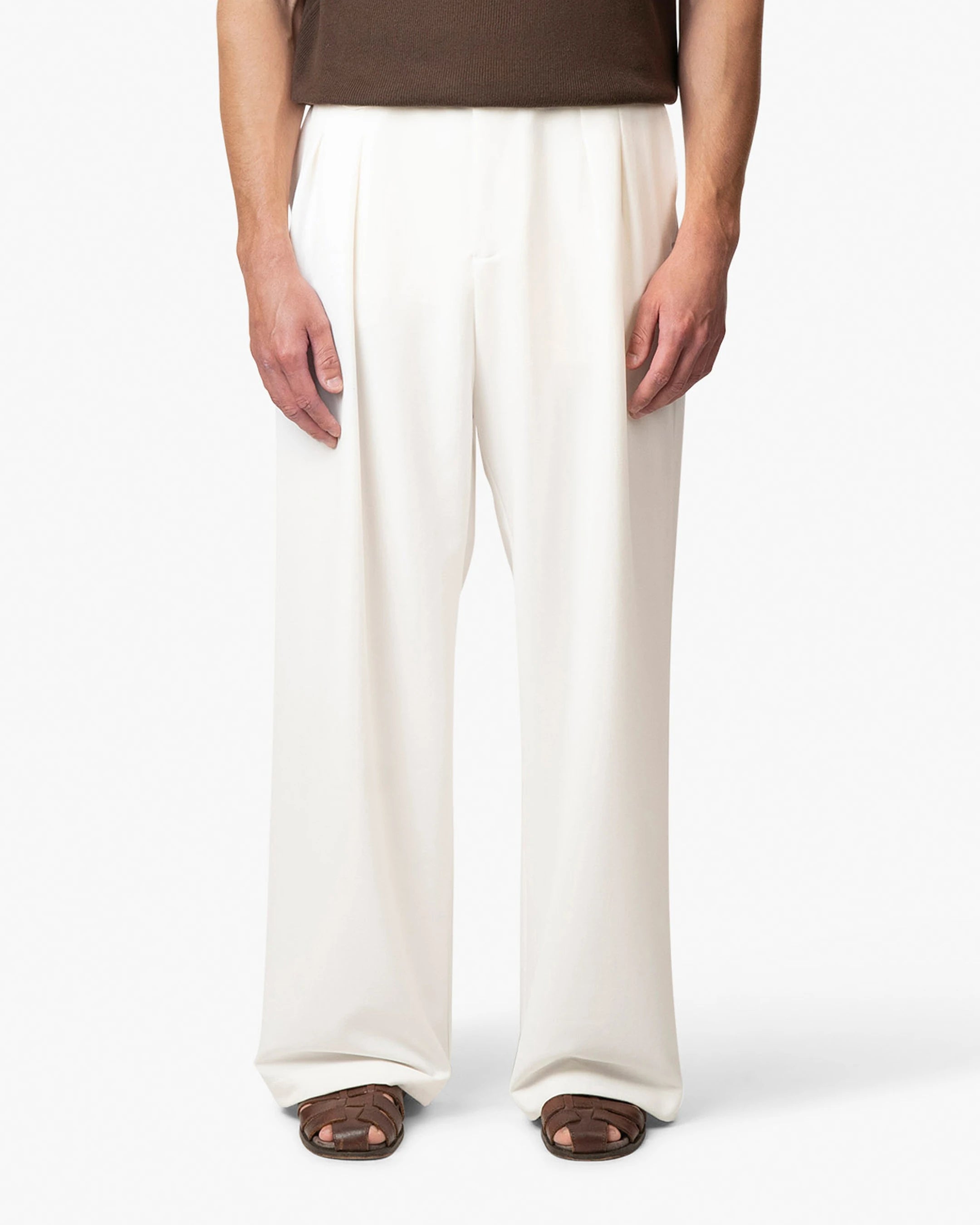 Pantalon ample à plis Ambra