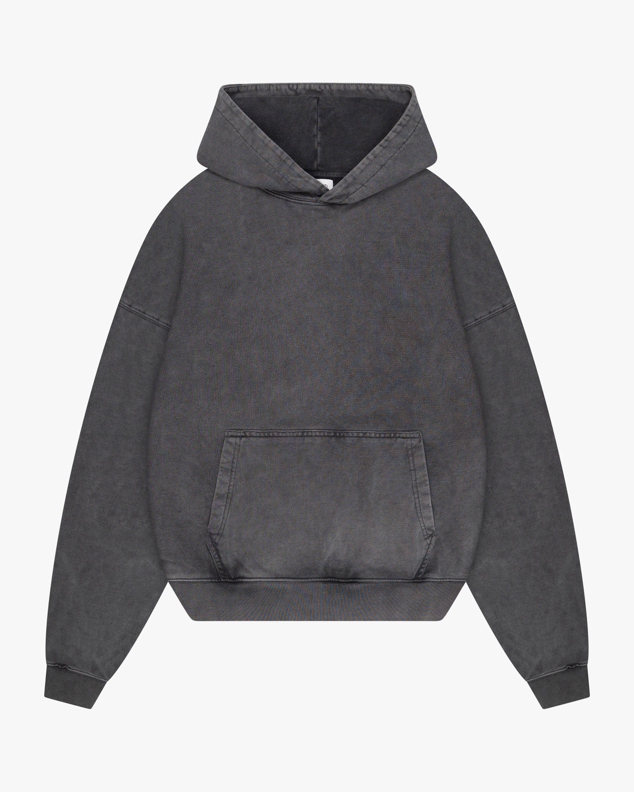 Acid Wash Oversized Hoodie | Acid Grey