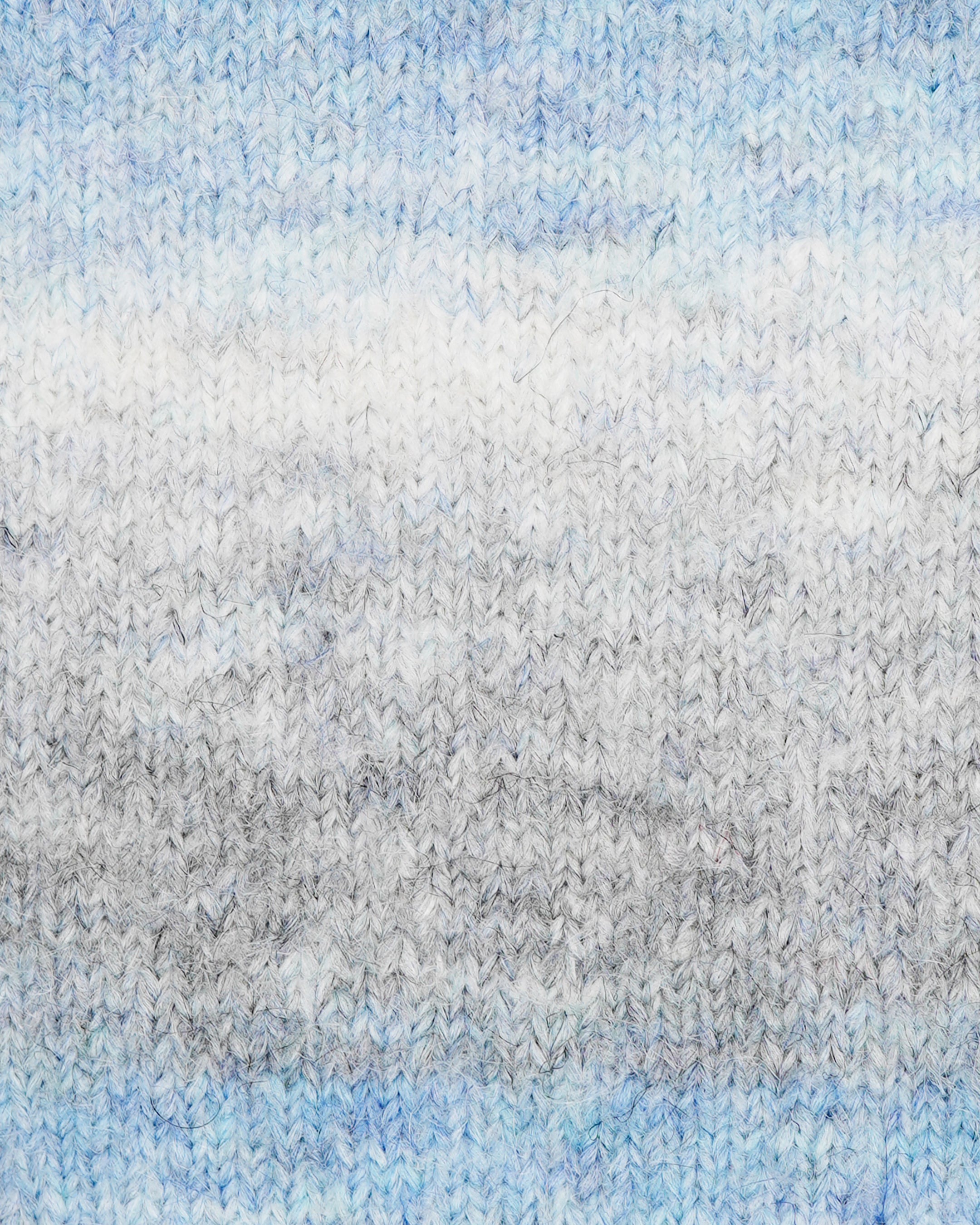 Aria Oversized Gradient Sweater | Blue/White