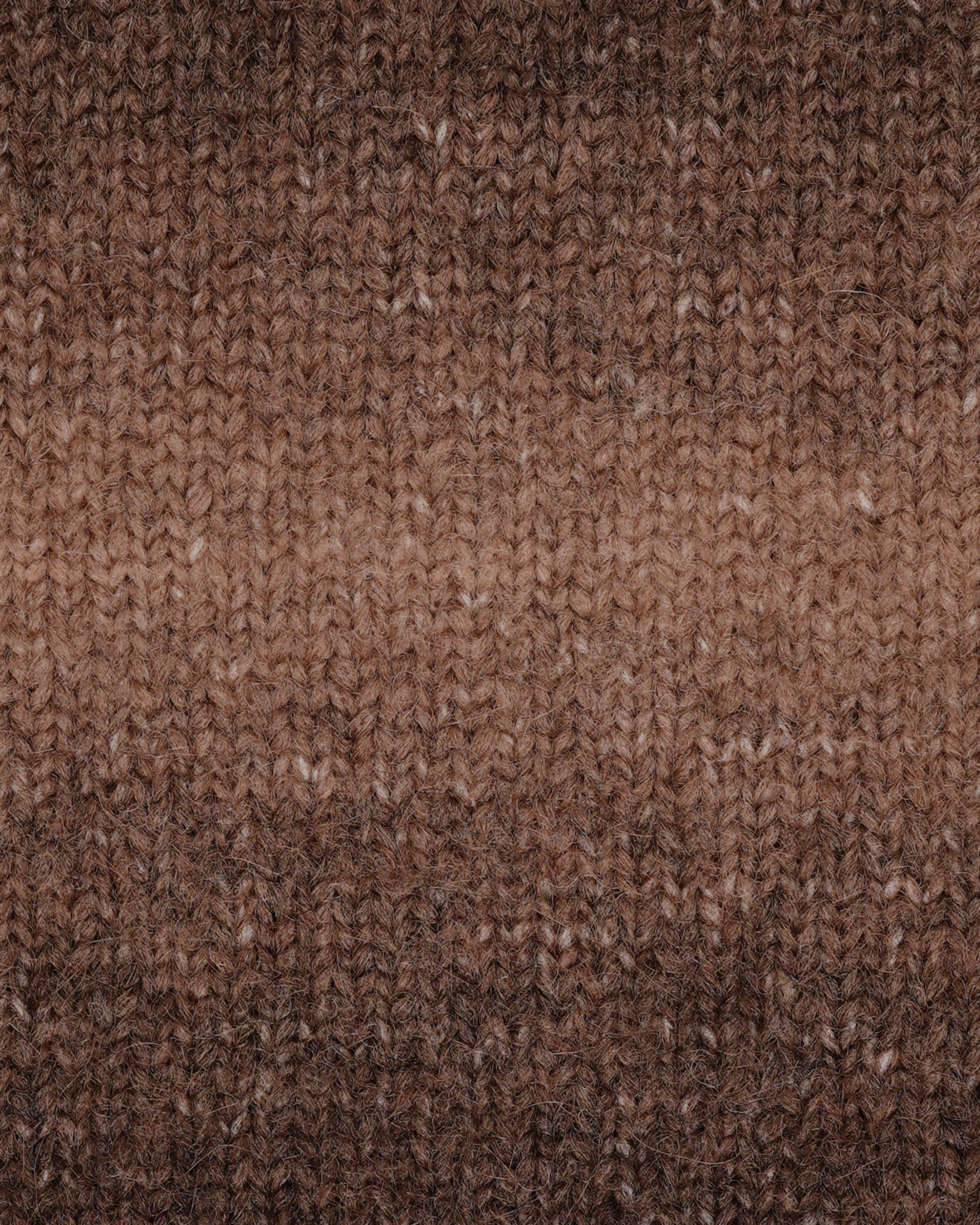 Aria Oversized Gradient Sweater | Brown/Orange