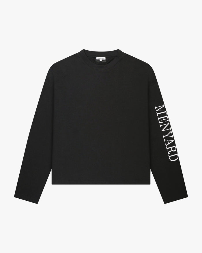 Iconic Boxy Longsleeve | Black