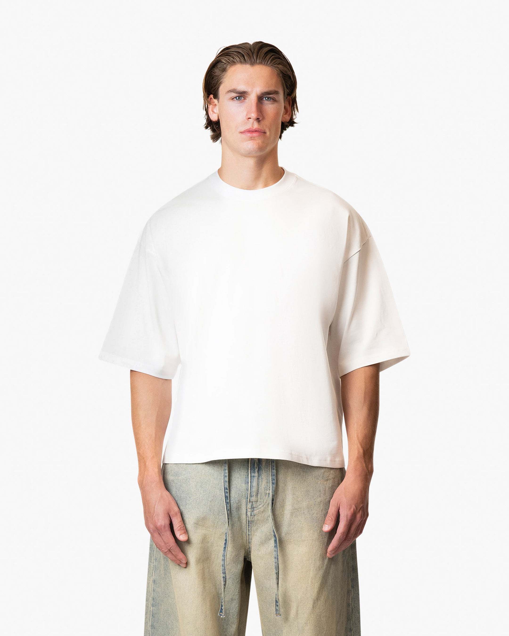 Blank Boxy T-Shirt | White