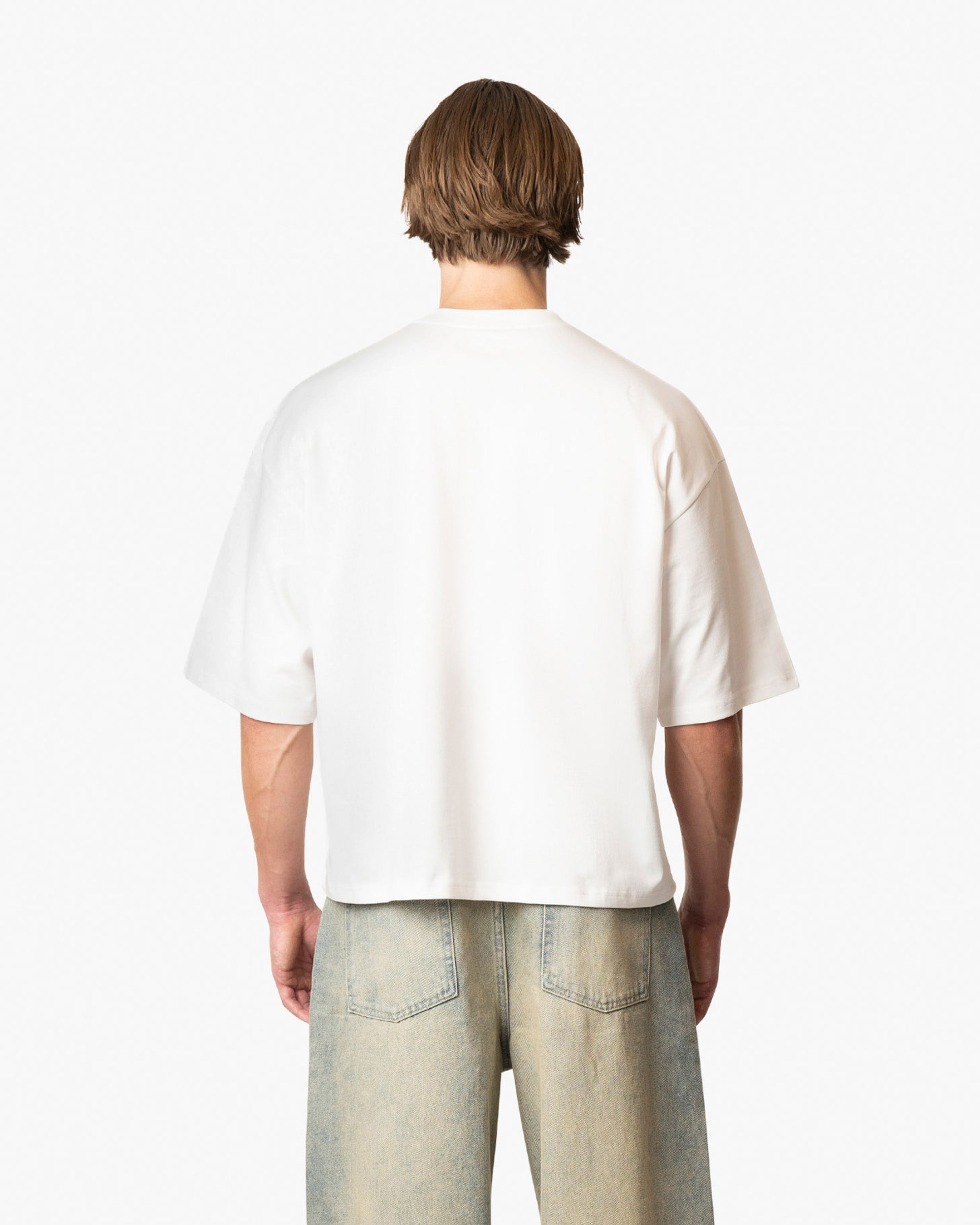 Blank Boxy T-Shirt | White
