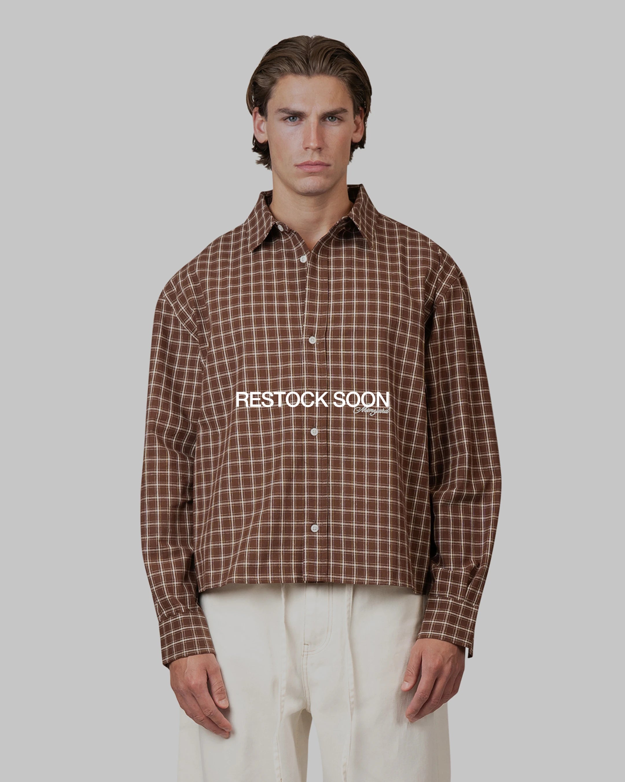 Cotignac Boxy Shirt | Dark Brown