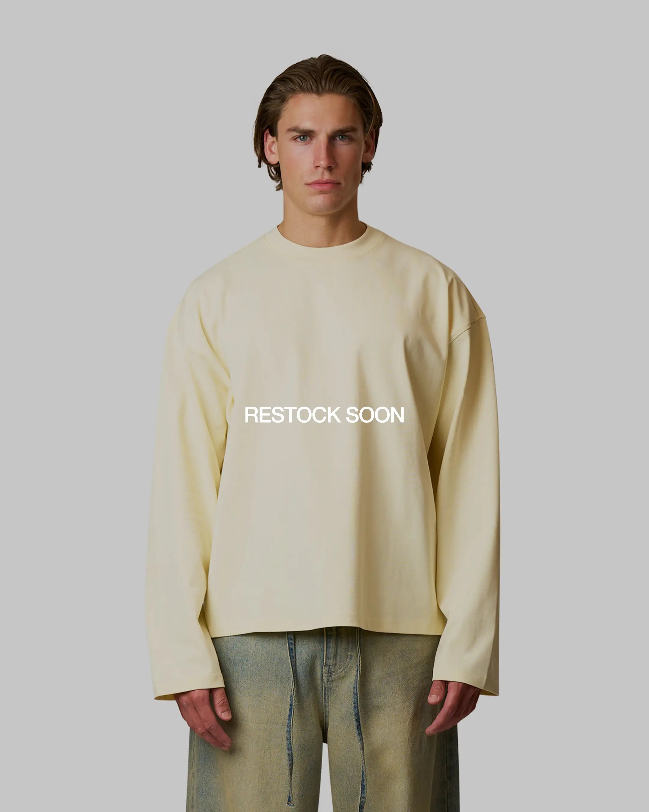 Le t-shirt boxy manches longues