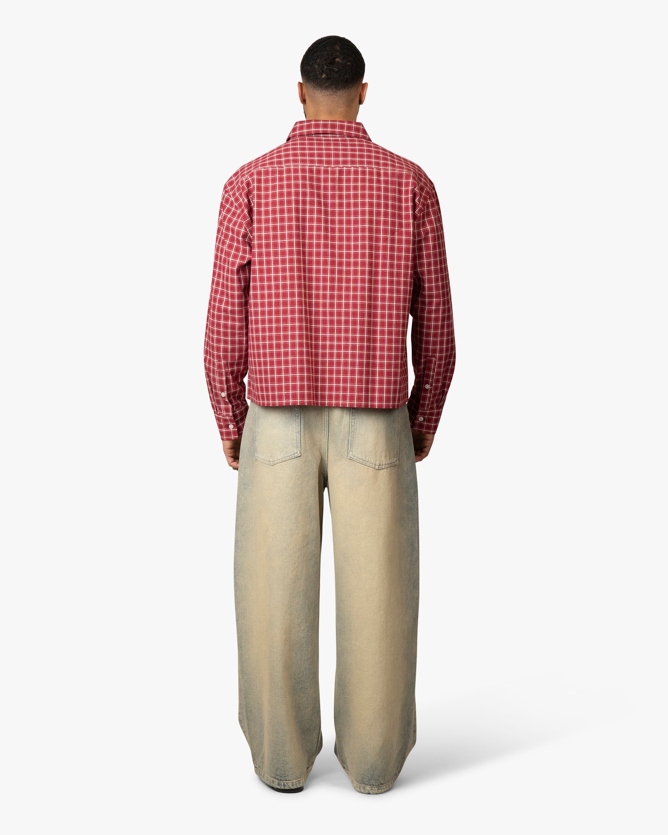 Cotignac Boxy Shirt | Red