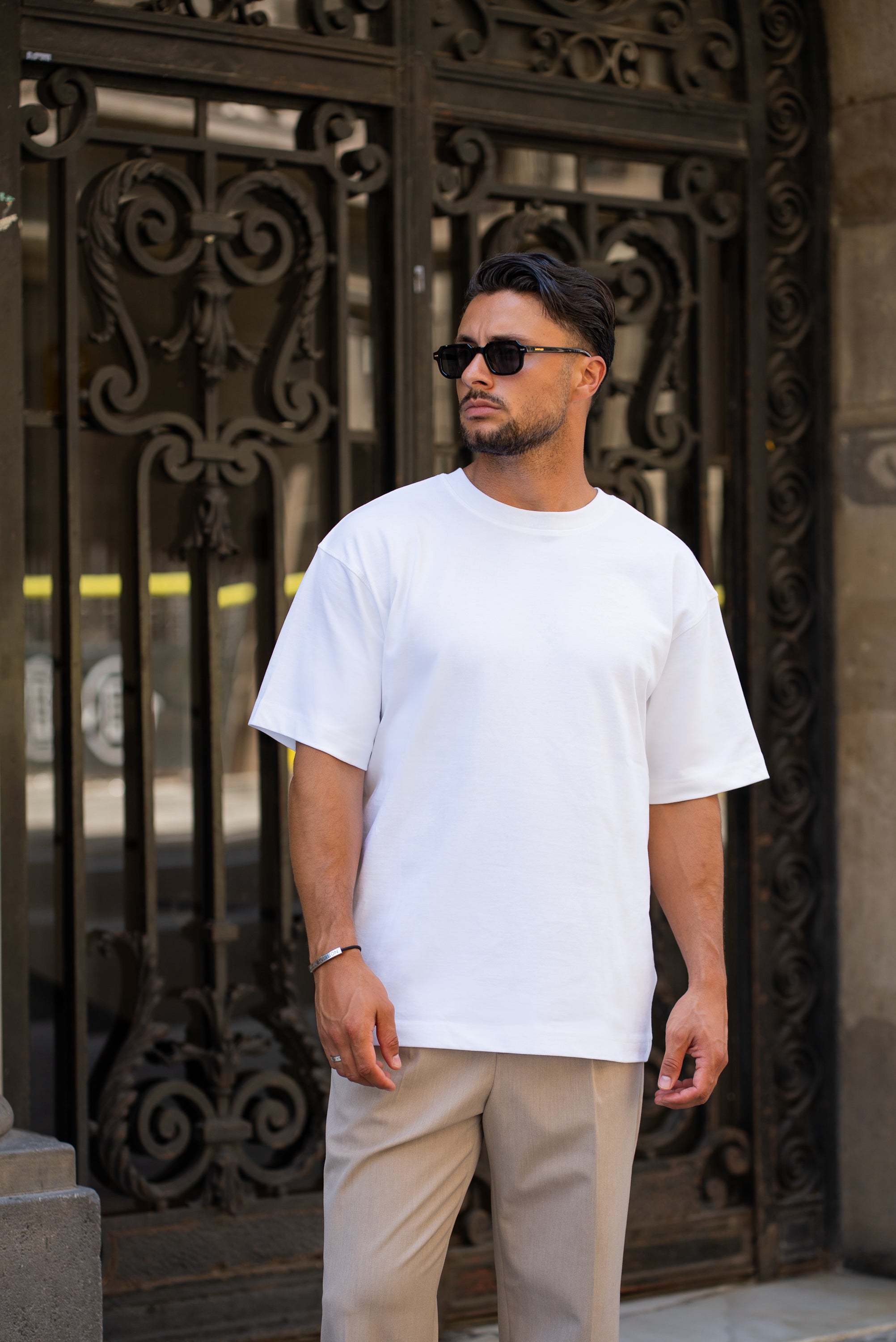 Oversized Blank T-Shirt | White