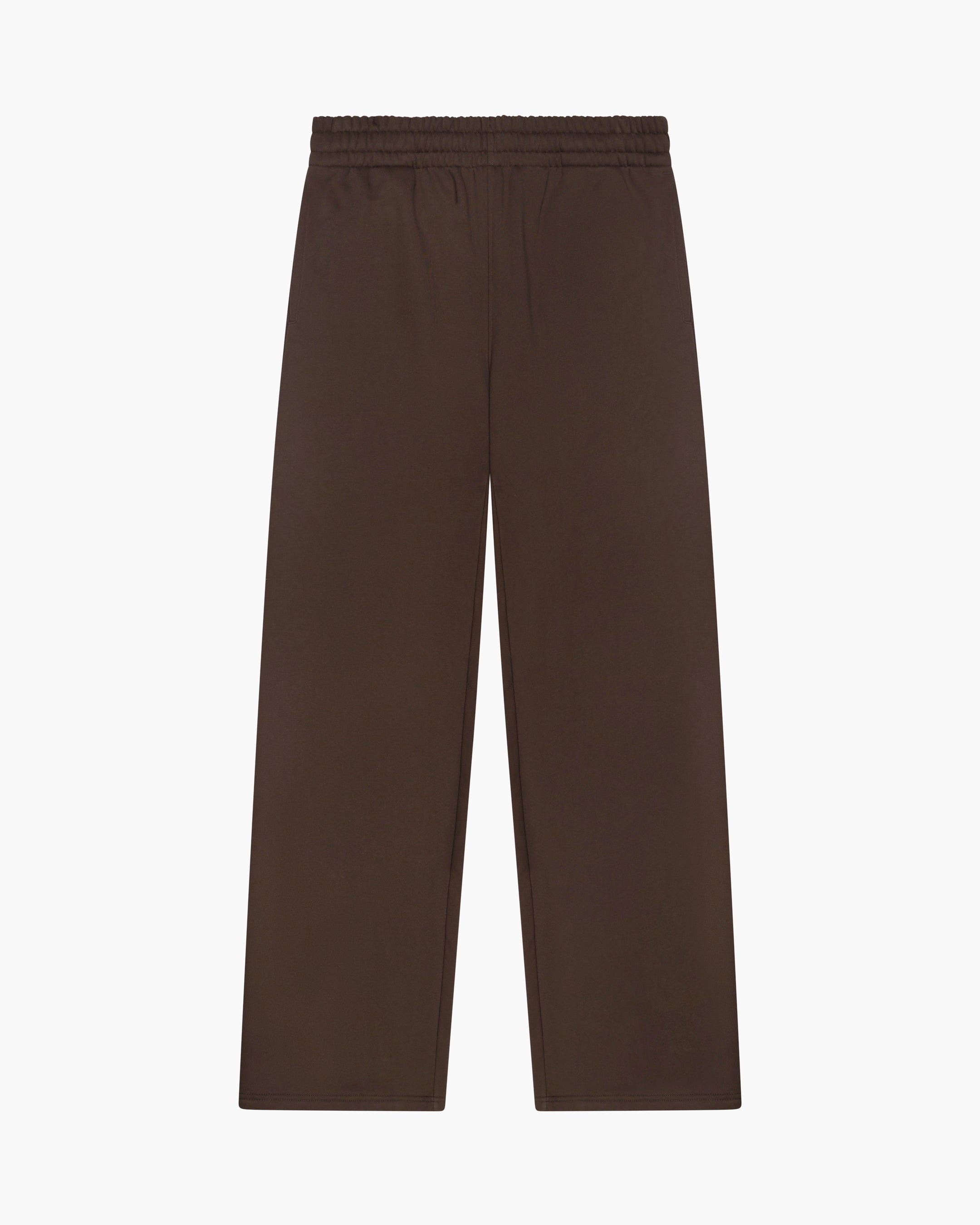 Oversized Blank Sweatpants | Brown