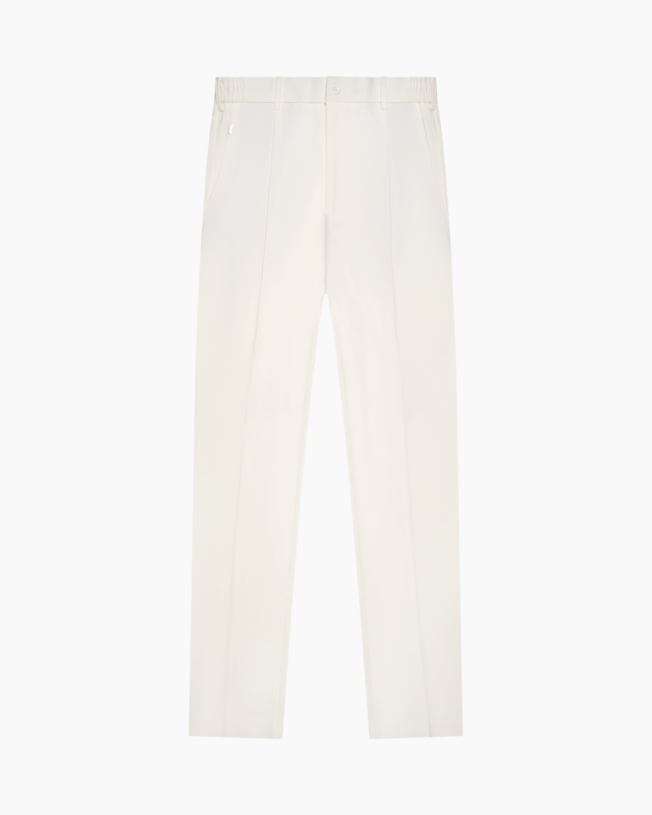 Fender Straight Pants | Ecru