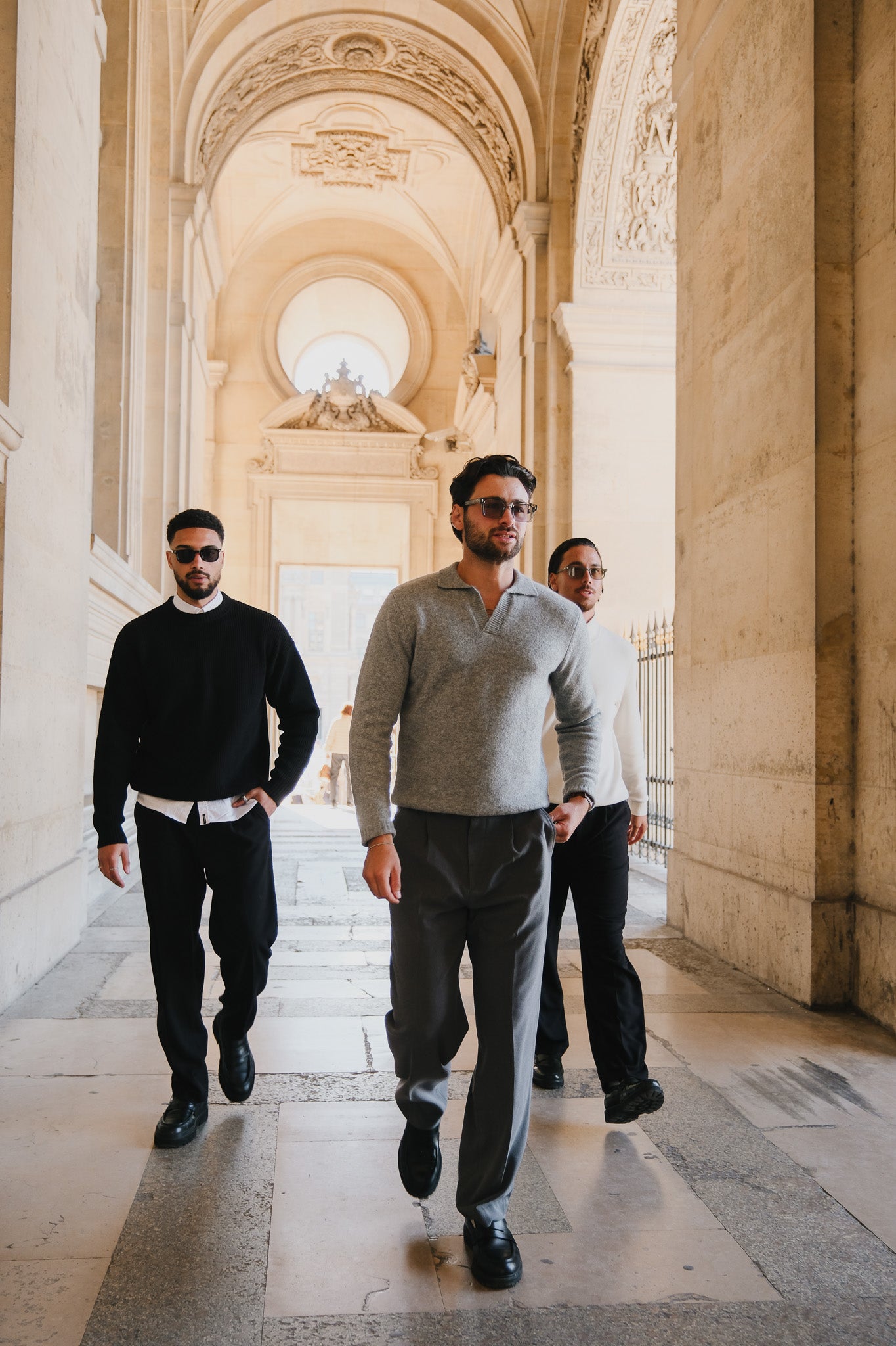 Fender Straight Pants | Grey Melee