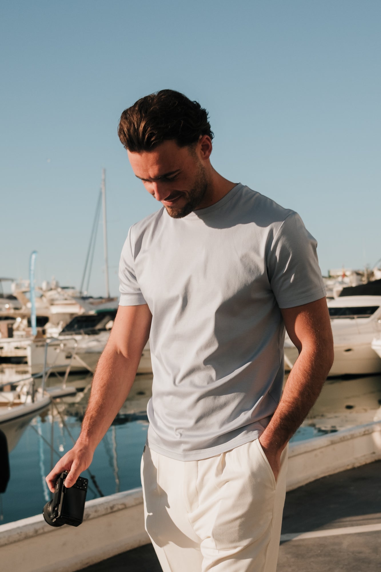 Maritime T-shirt | Ice Blue