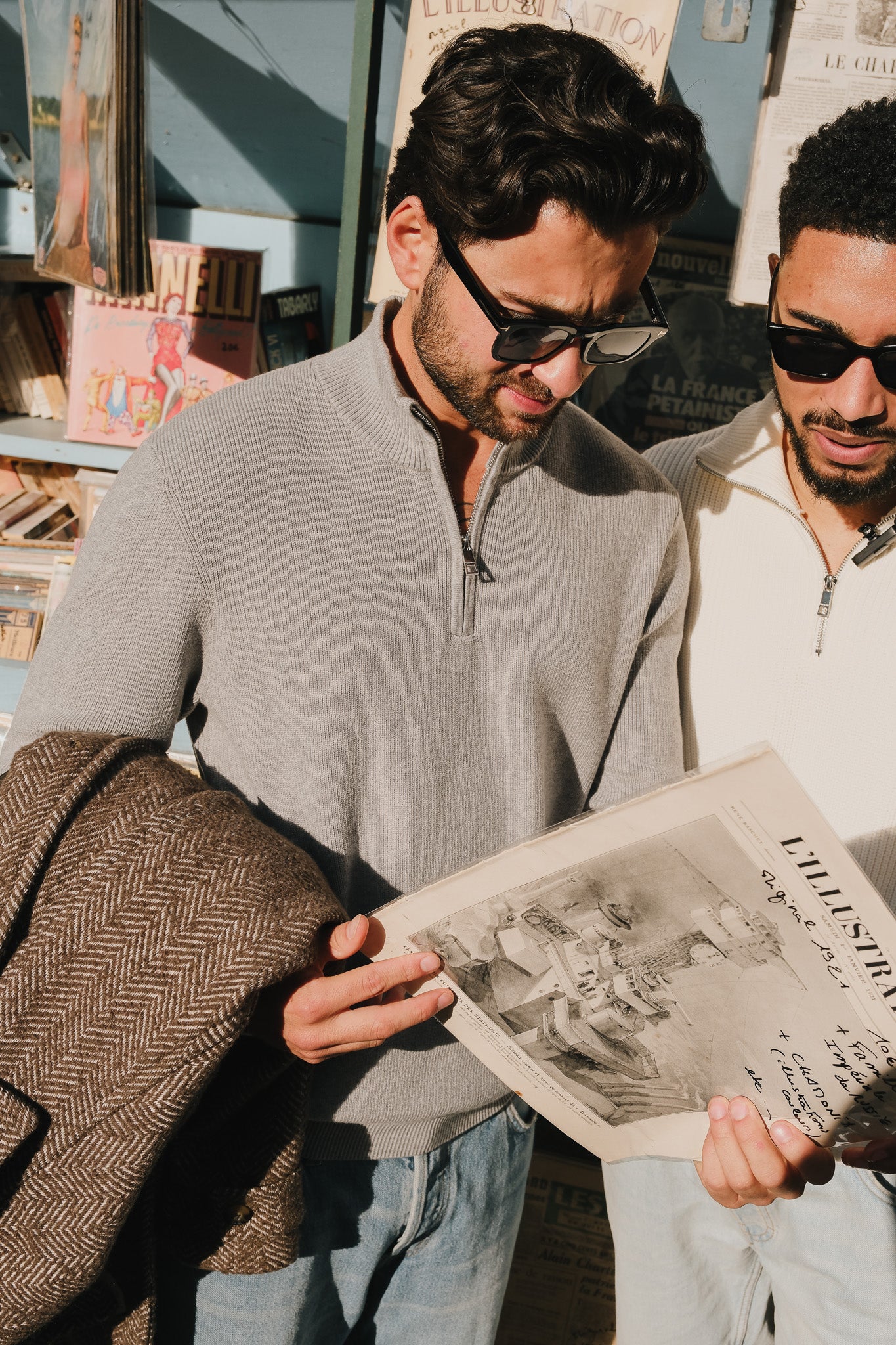 Armada half zip | Grey Melee