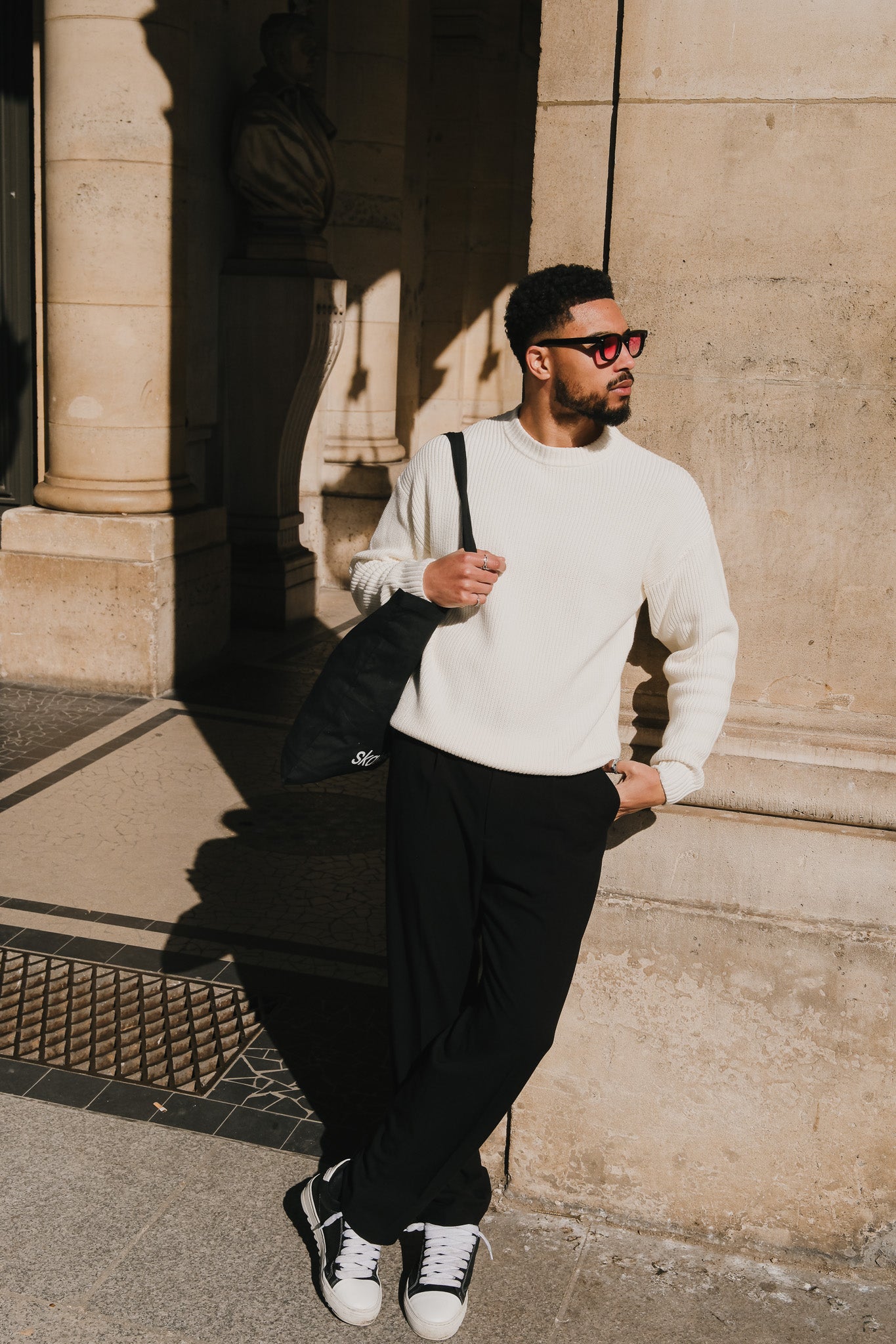 Fender Straight Pants | Black