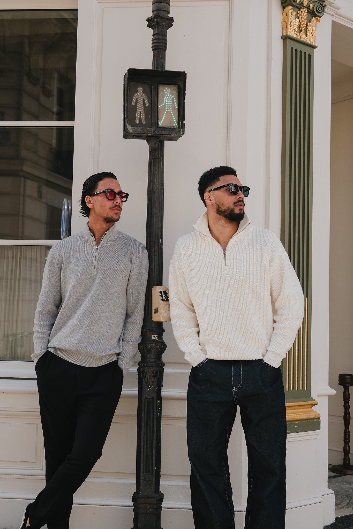 Armada half zip | Grey Melee