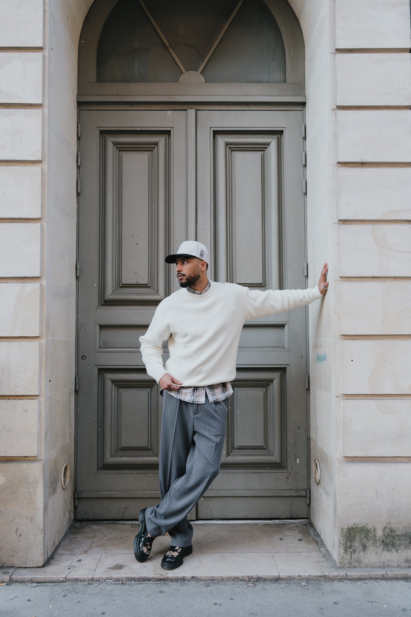 Fender Straight Pants | Grey Melee