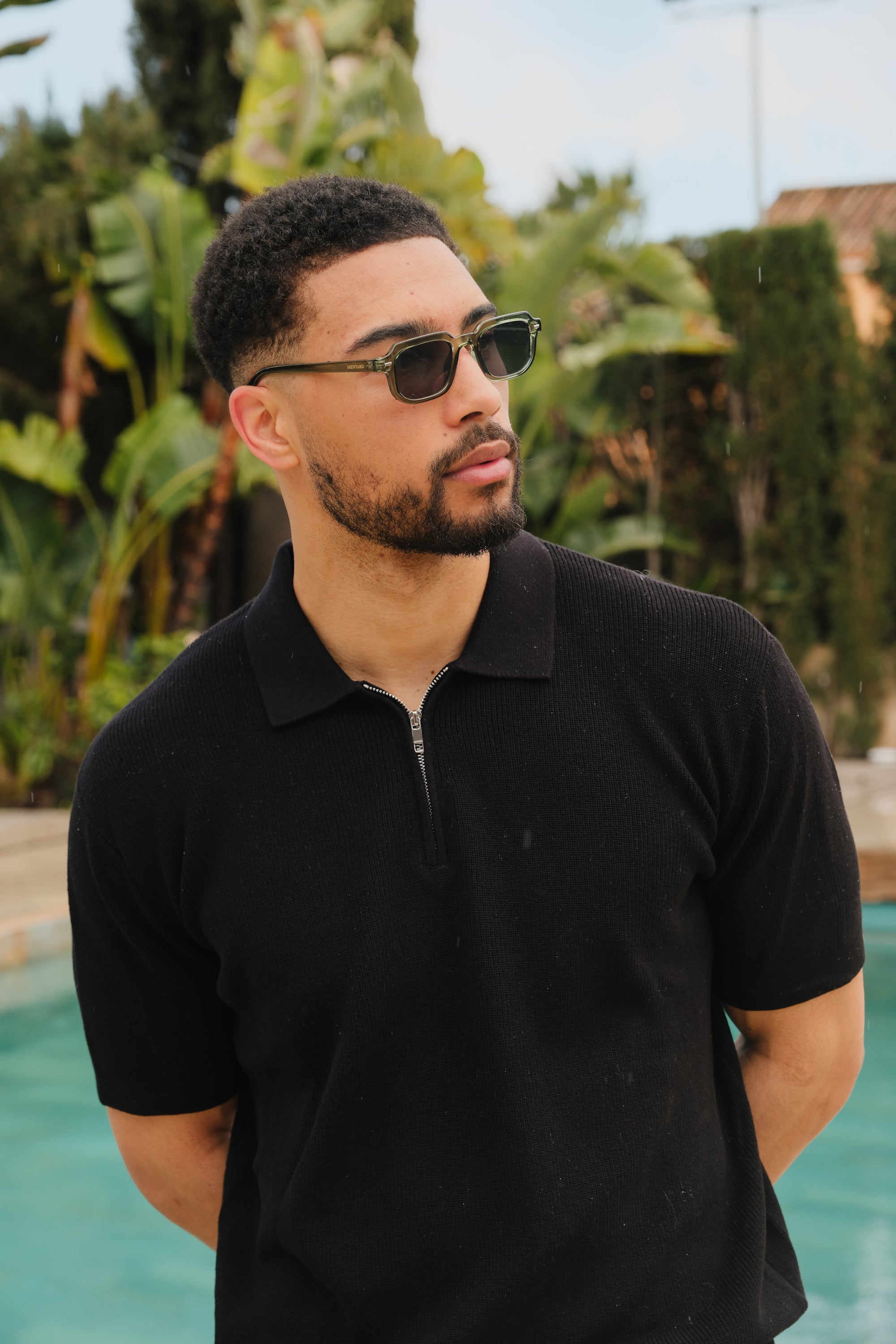 Sirocco sunglasses | Green/Faded Black