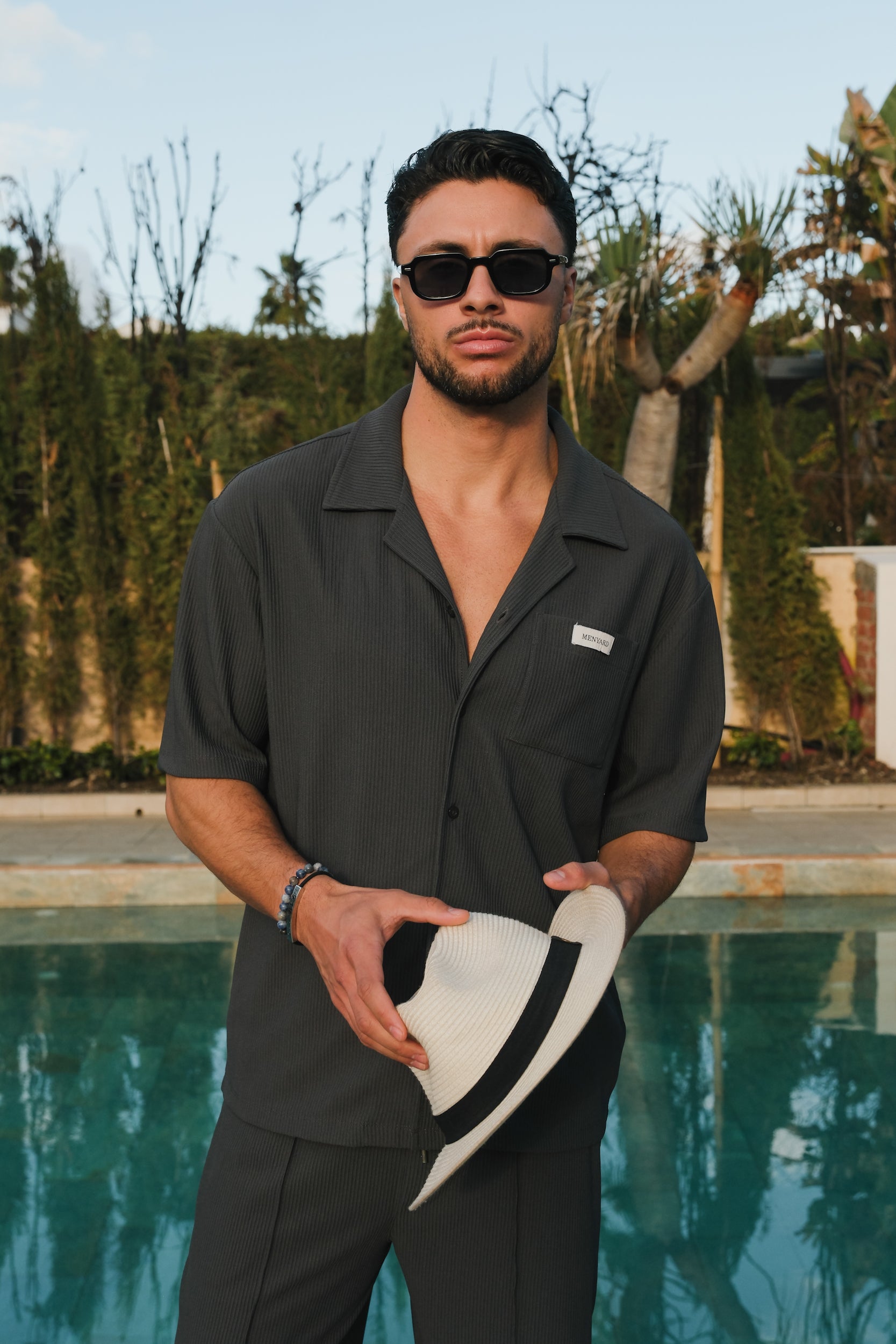 Santiago Ribbed Shirt | Anthra