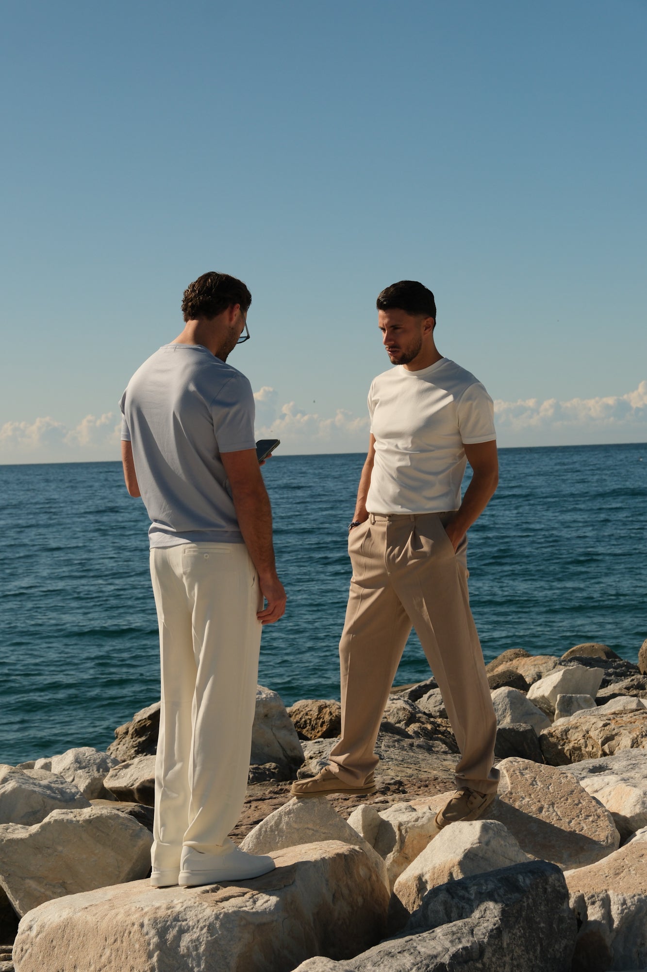 Maritime T-shirt | Ice Blue