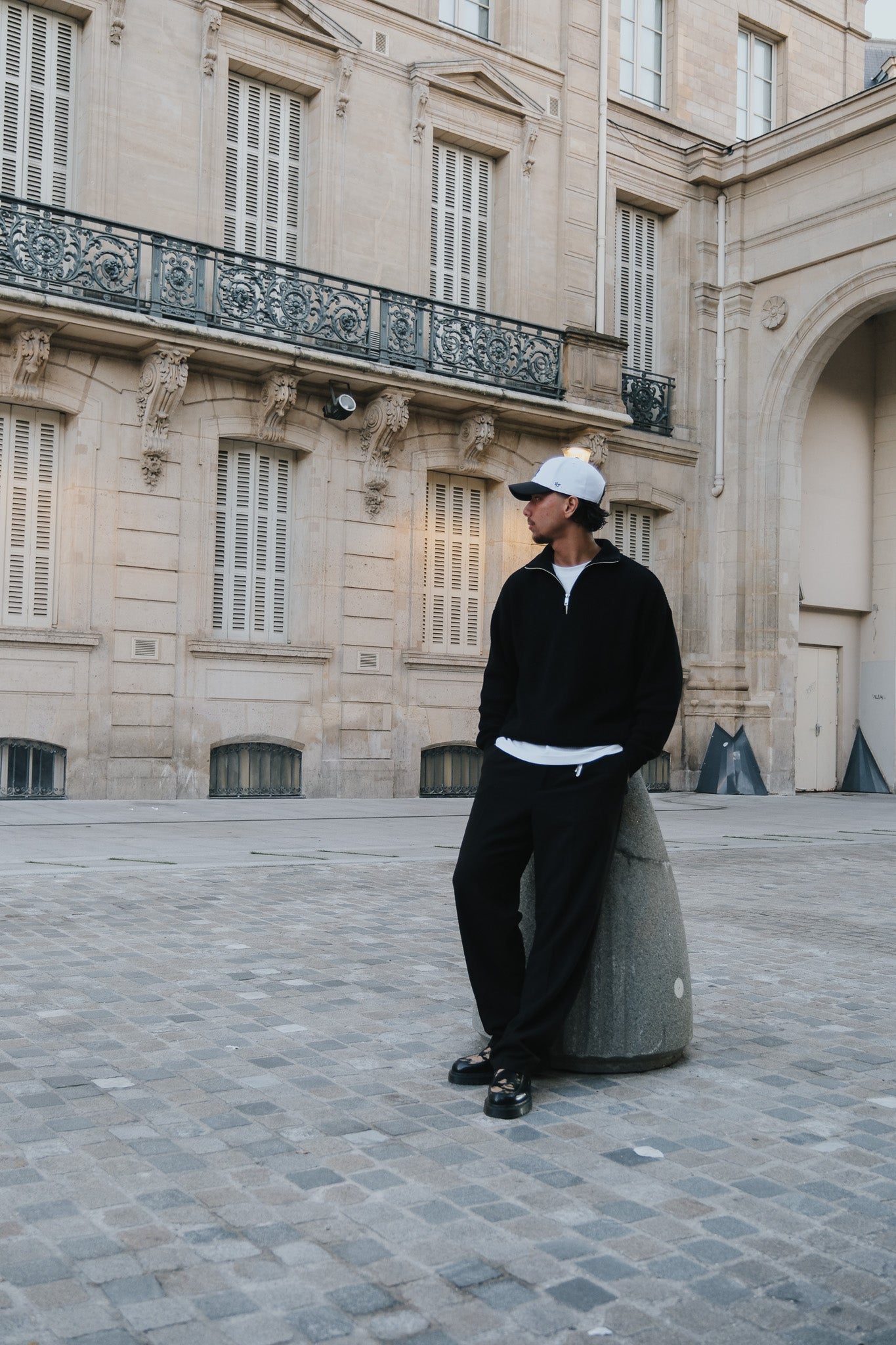 Harbour halfzip | Black