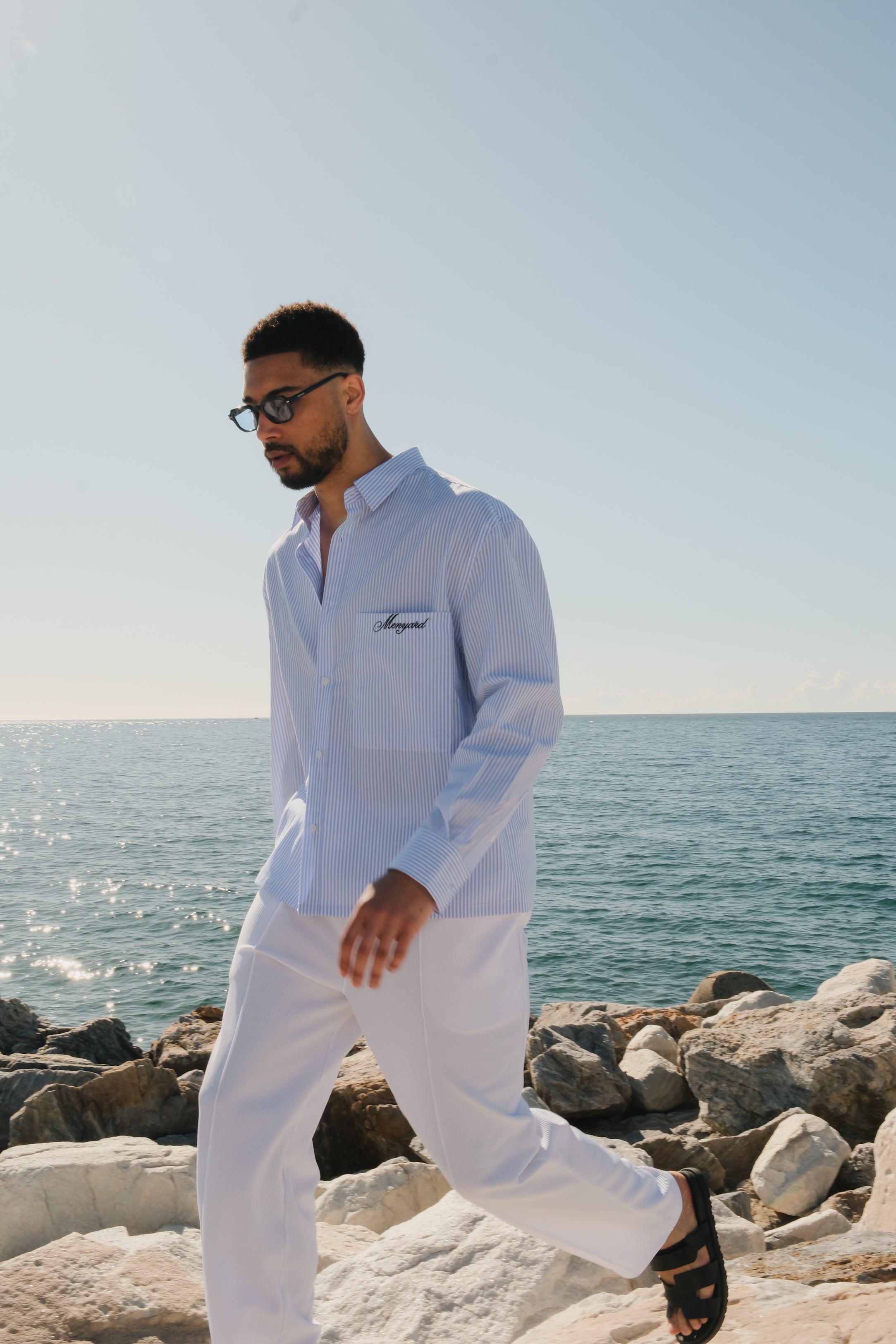 Benito Shirt | Blue/White