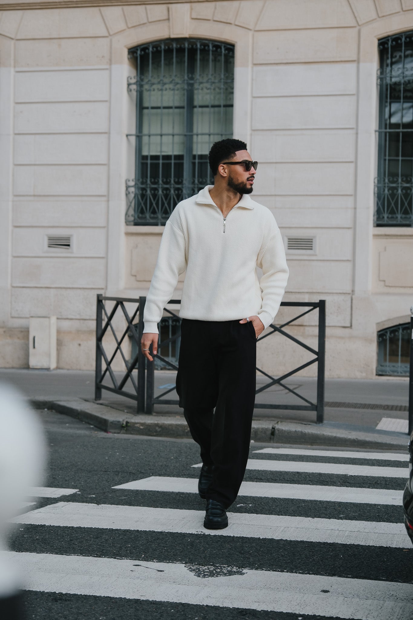 Fender Straight Pants | Black