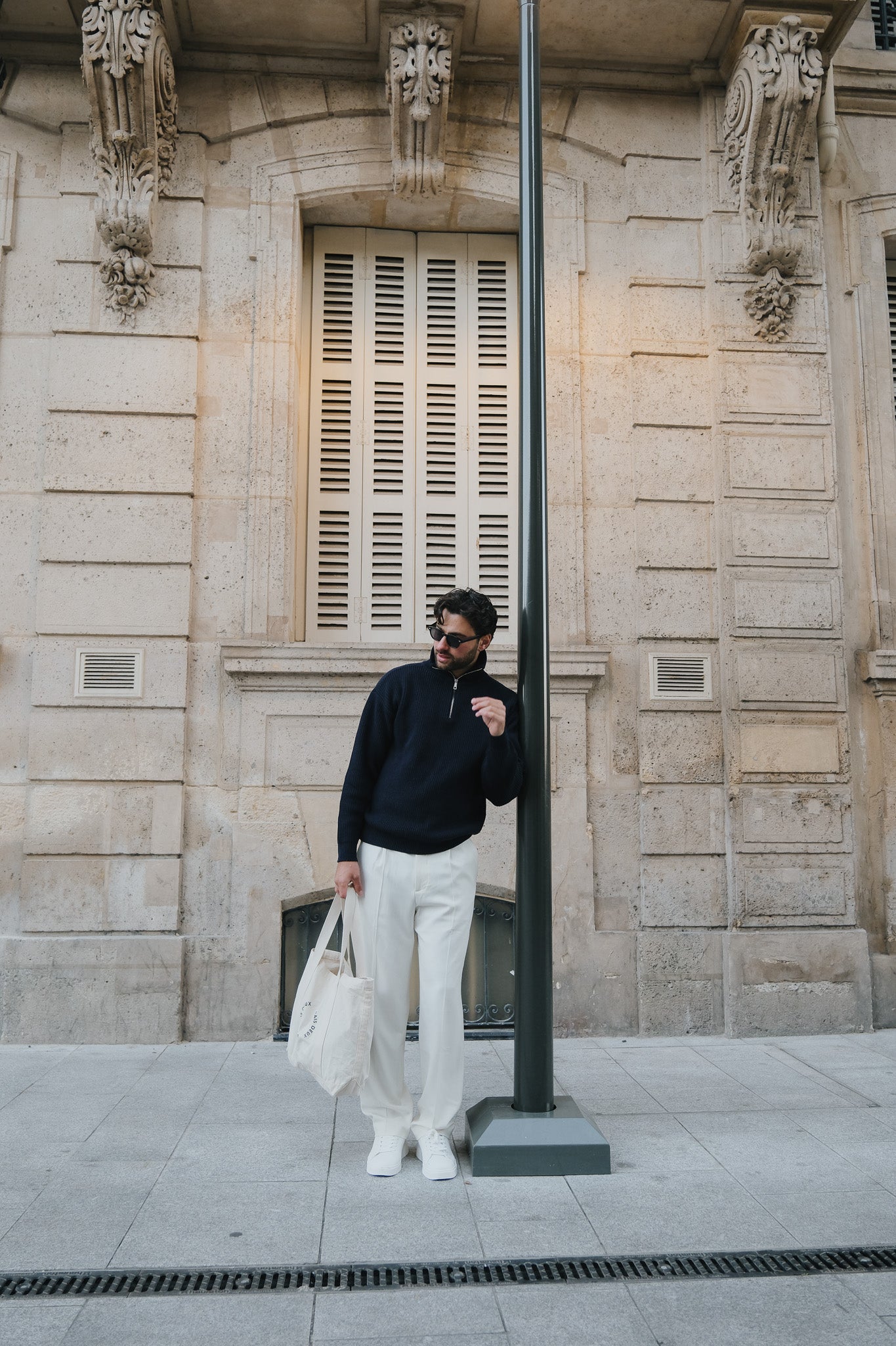 Armada half zip | Black