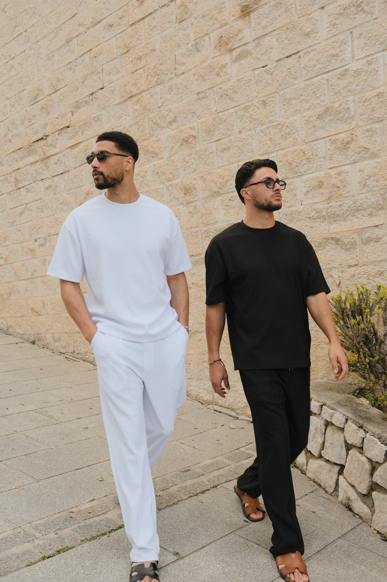 Santiago Ribbed T-Shirt | White