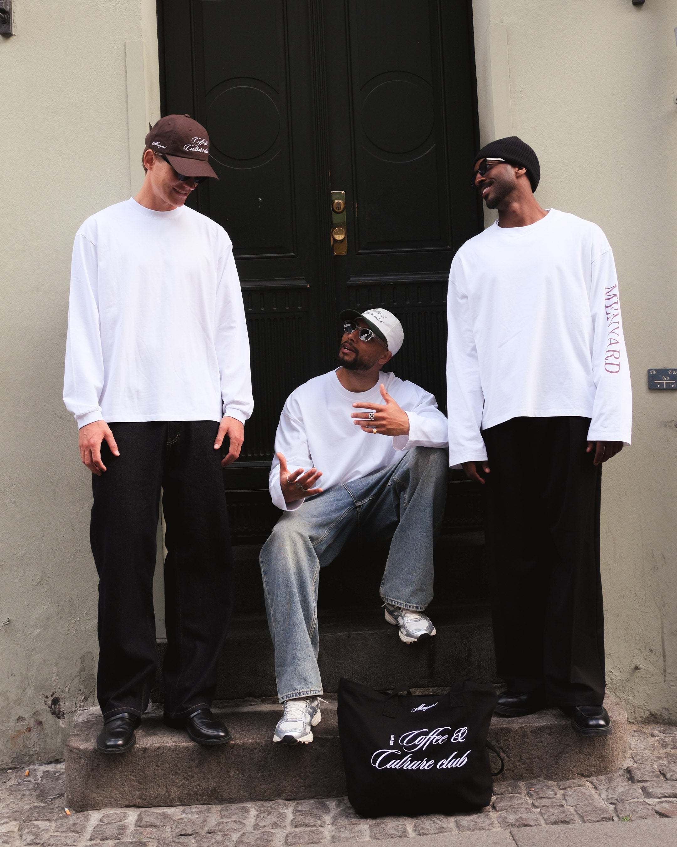 Iconic Logo Boxy Longsleeve | White