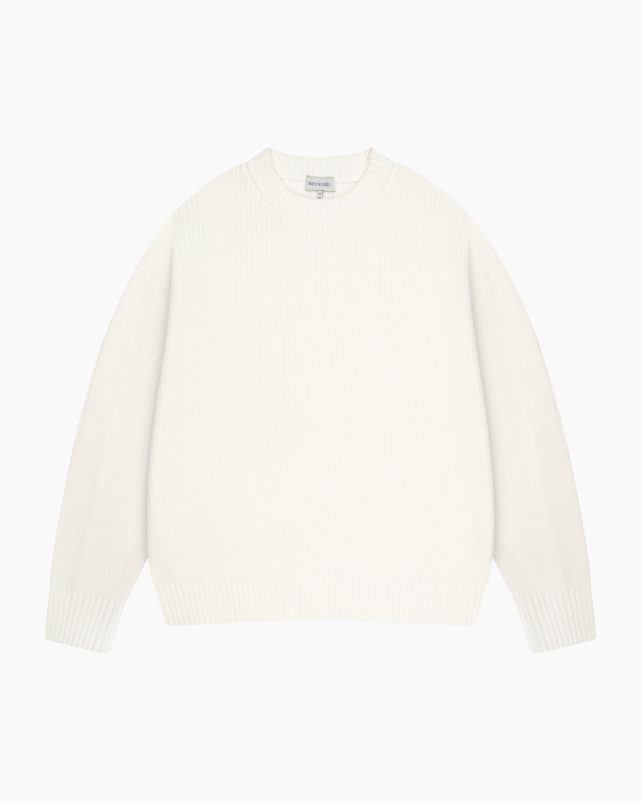 Emilian Oversized Cotton Boxy Sweater | Ecru