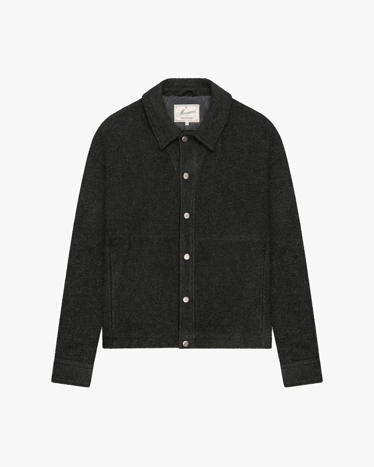 Harlem Boucle Jacket | Black flatlay