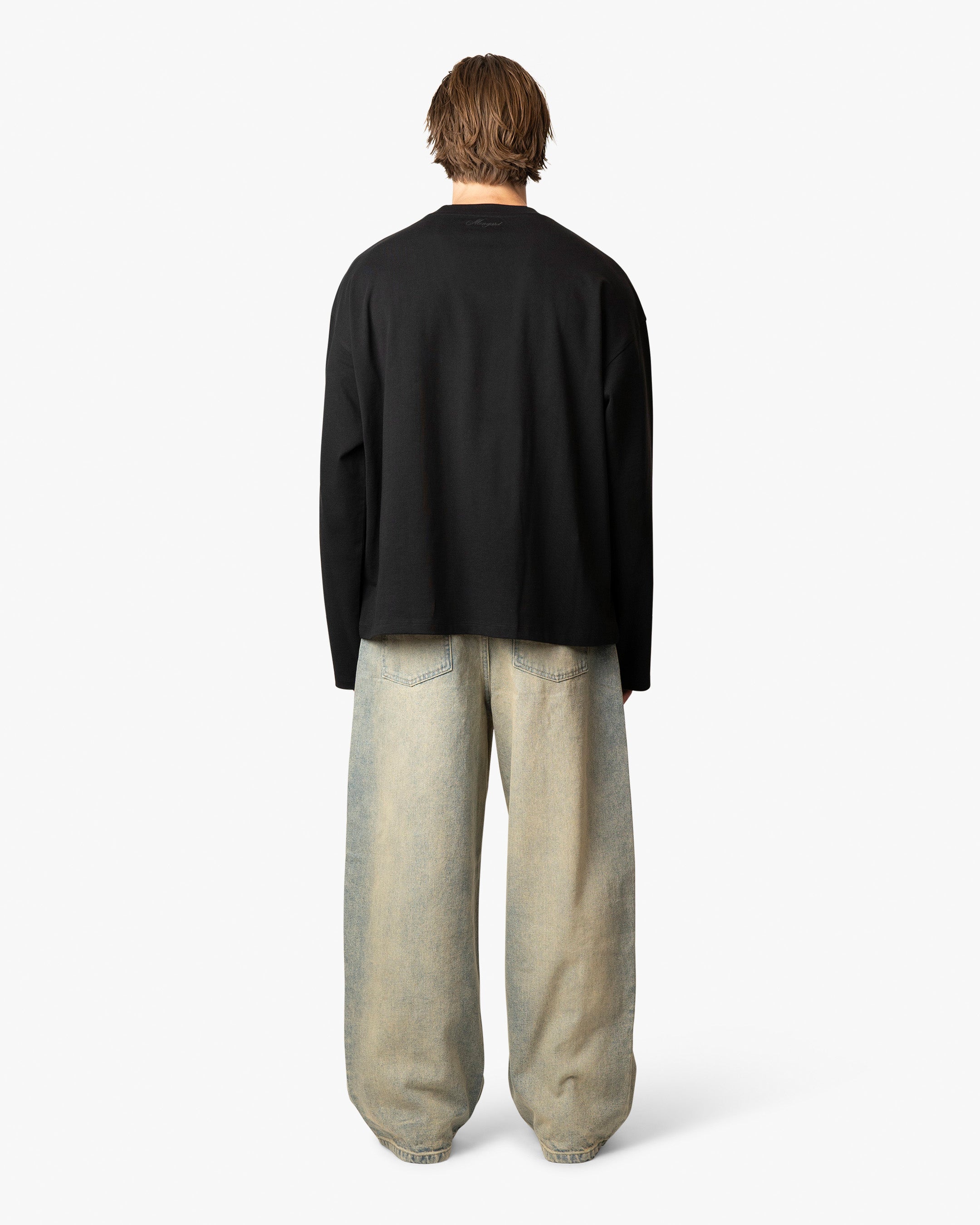 Iconic Boxy Longsleeve | Black